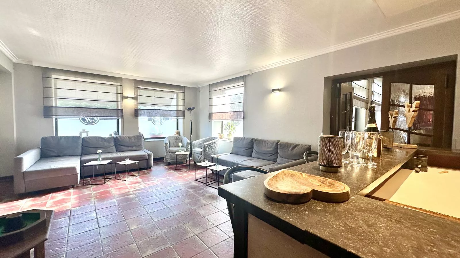 Le Grand Vallon - Woonkamer