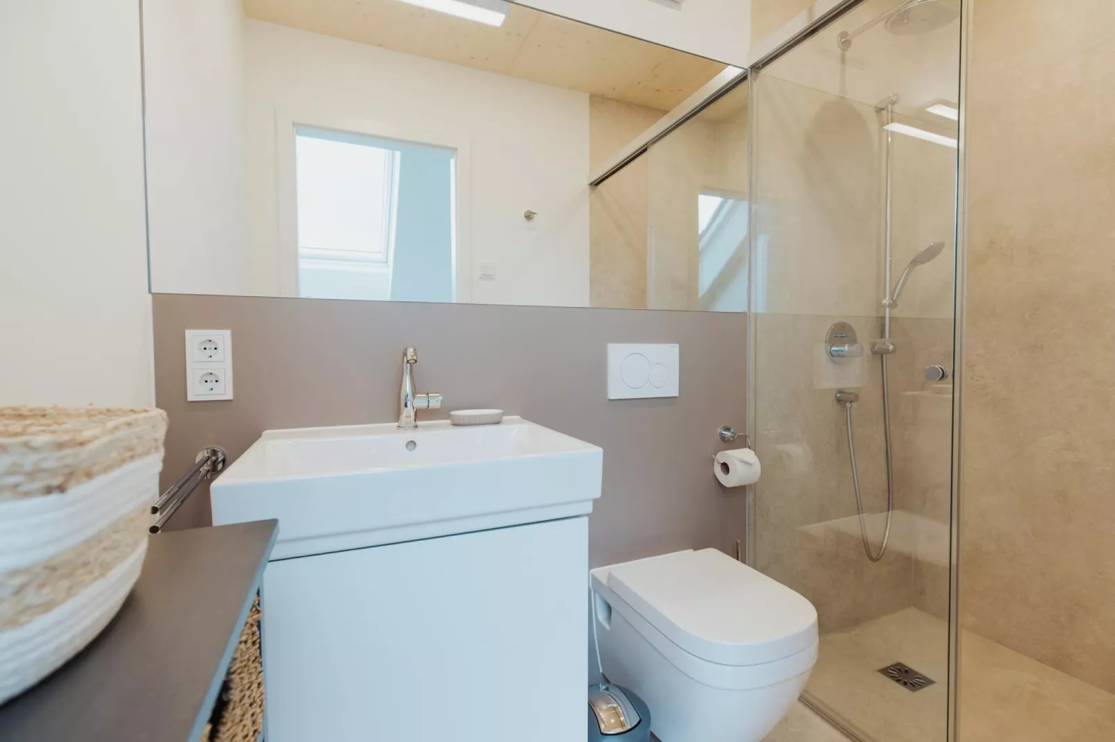 Rügen Resørt Sagard - XXL 2 Doppelhäuser - Badkamer