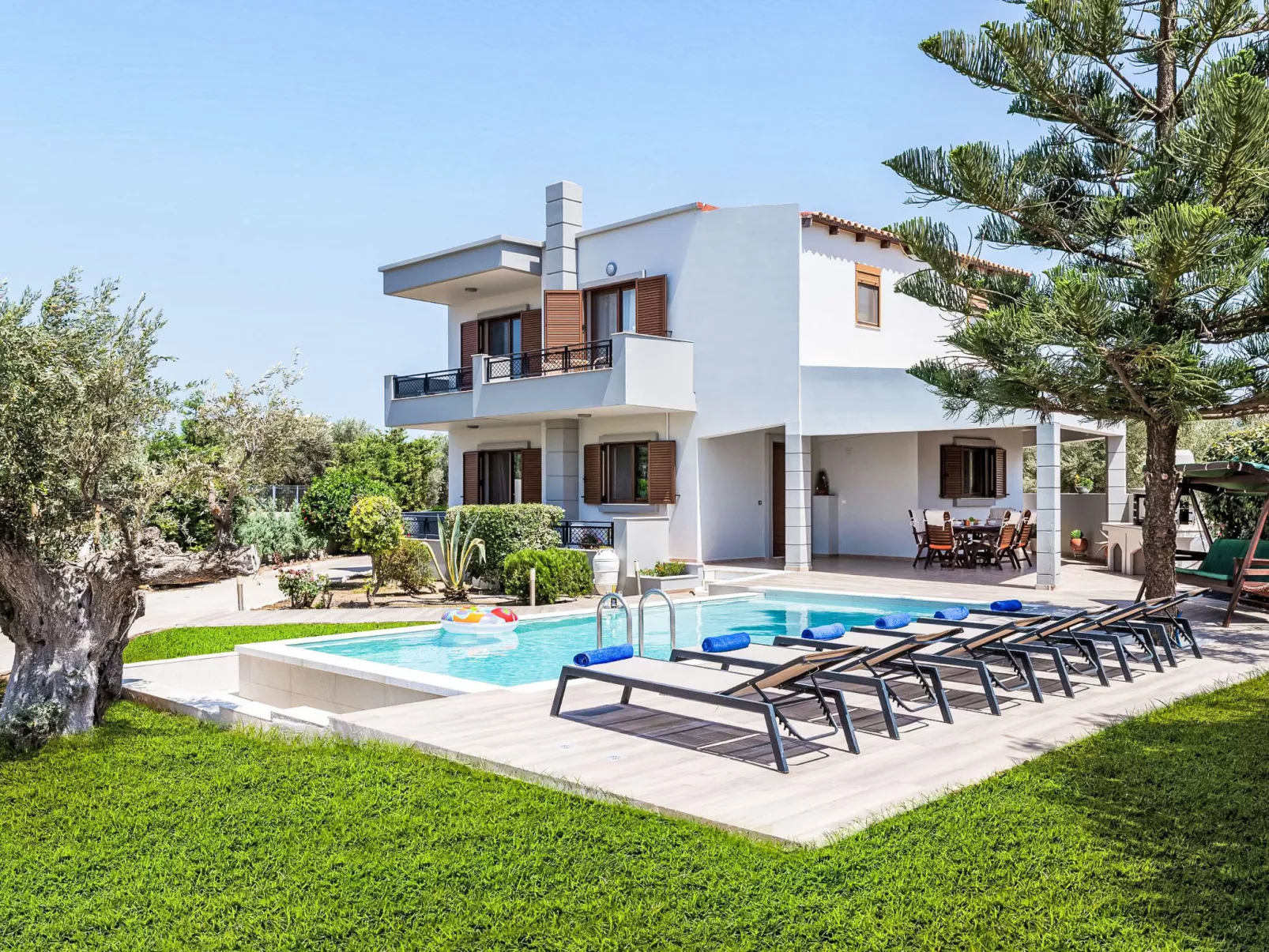 Villa Vergio in der Nähe des Strandes - Buiten