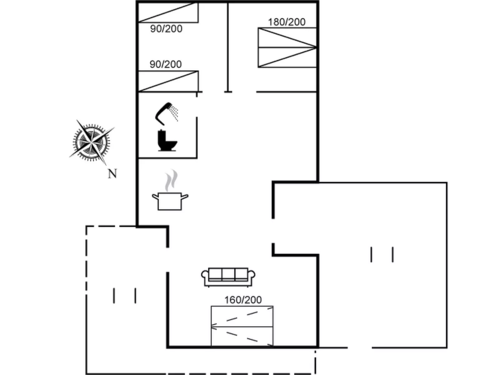 "Valpuri" - 150m from the sea