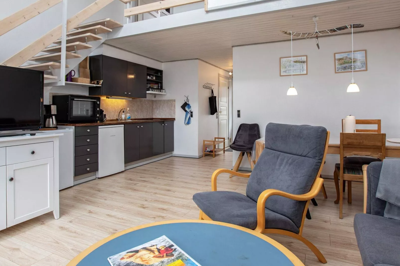 Comfortabel vakantiehuis in Vestervig vlak bij zee-Binnen