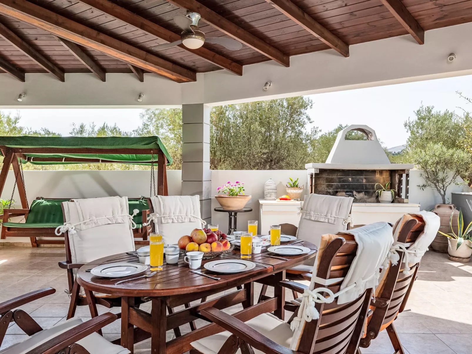 Villa Vergio in der Nähe des Strandes - Buiten