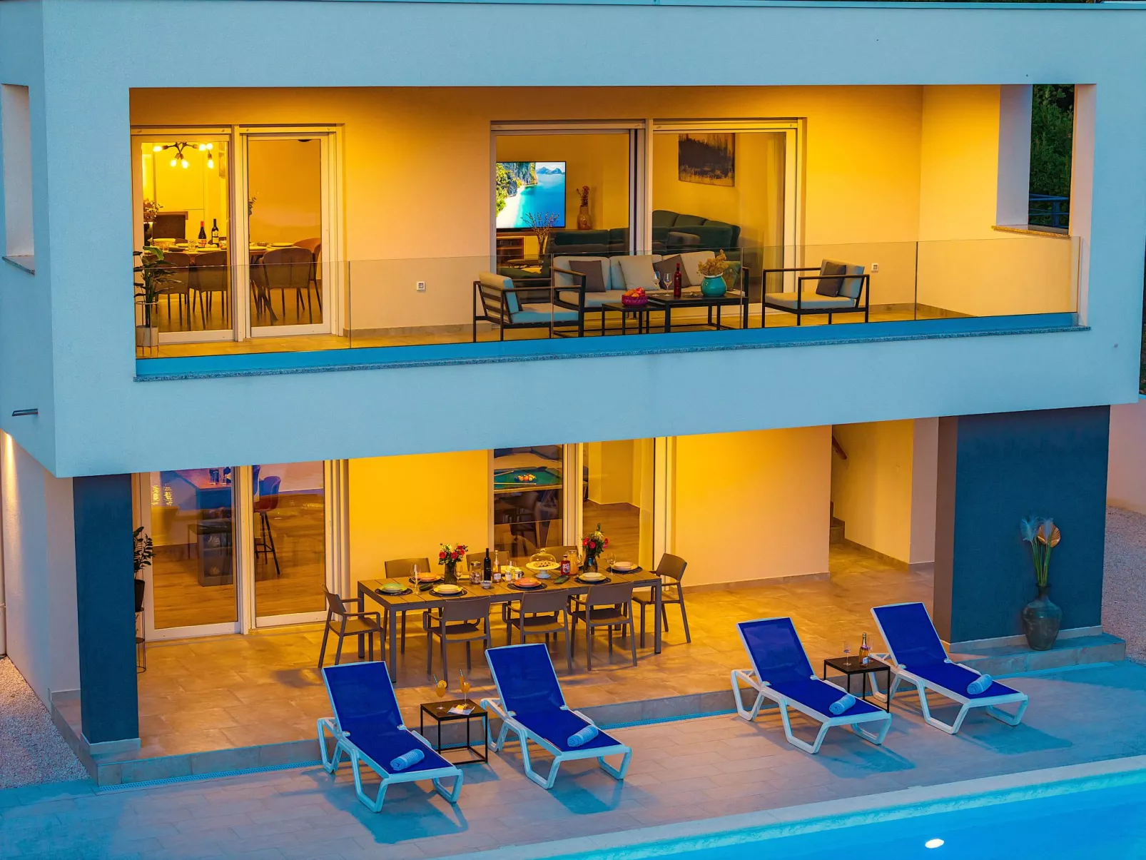 Green & Blue - Binnen