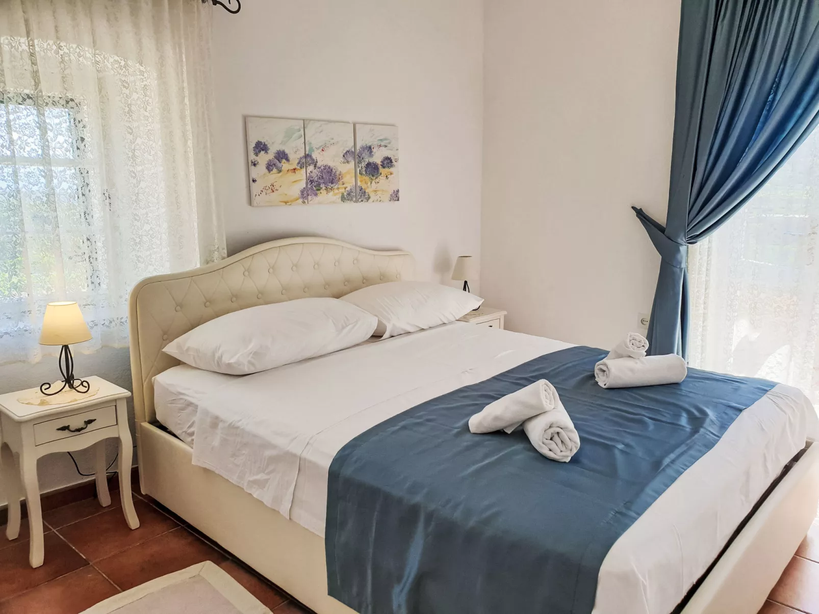 Natura with private pool - Binnen