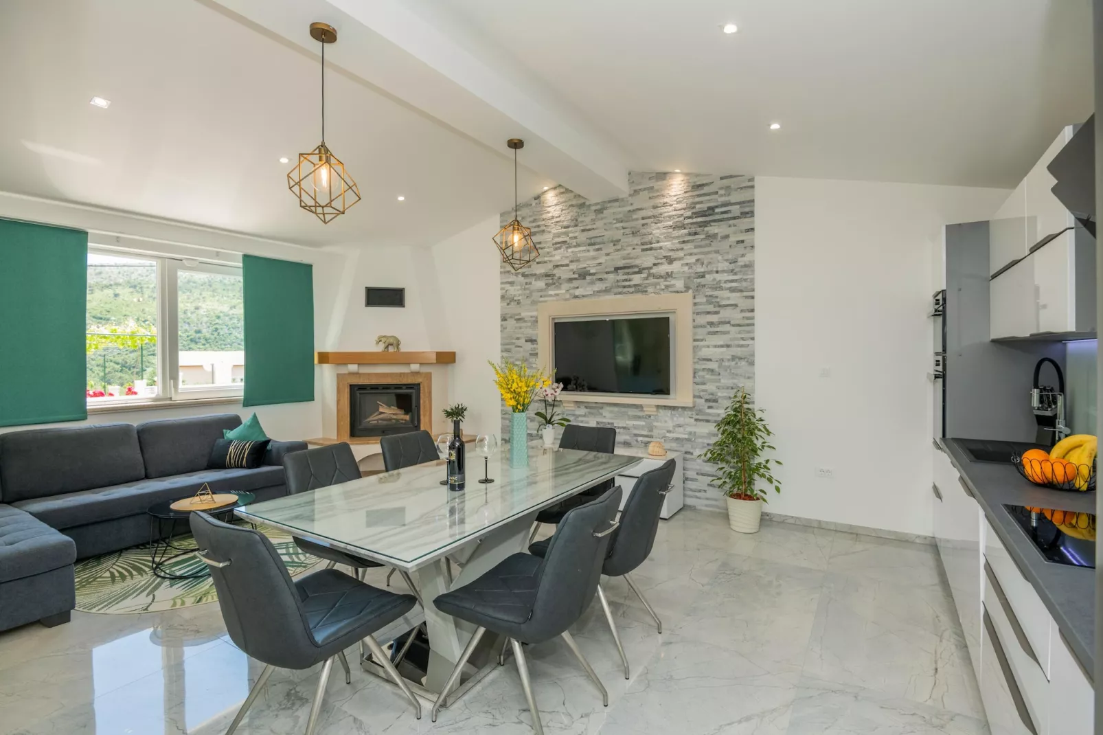 Holiday Home Maslina - Eetkamer