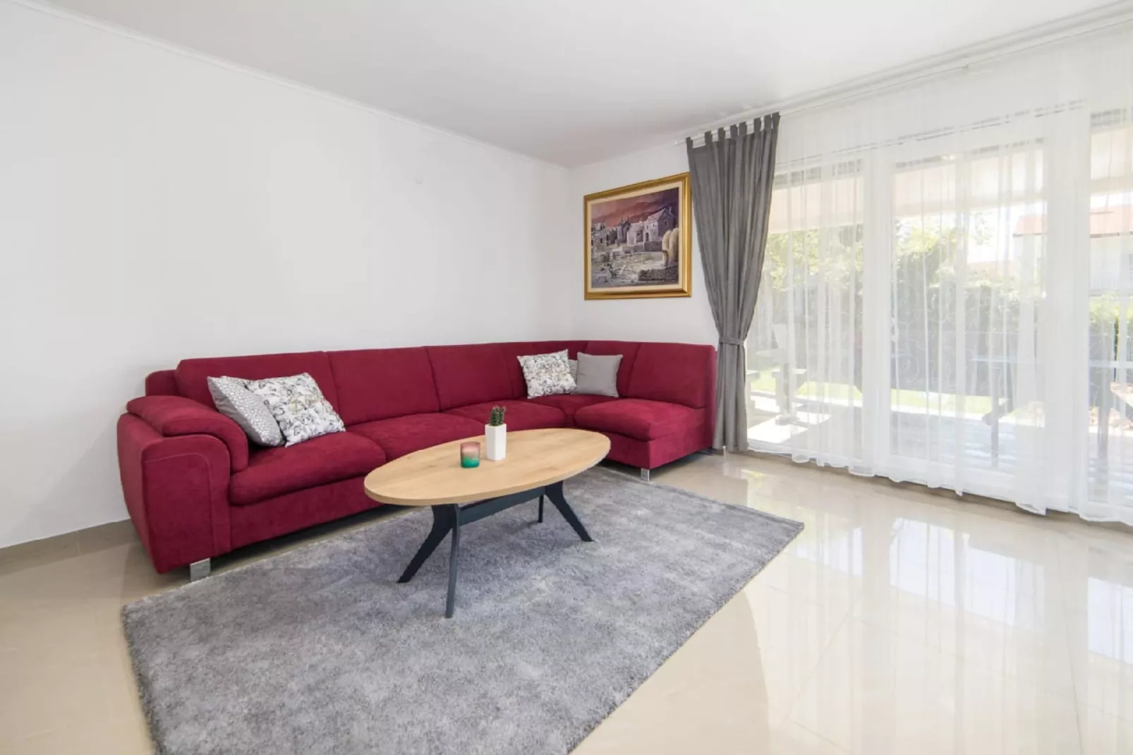 Villa Vinis Terra - Woonkamer