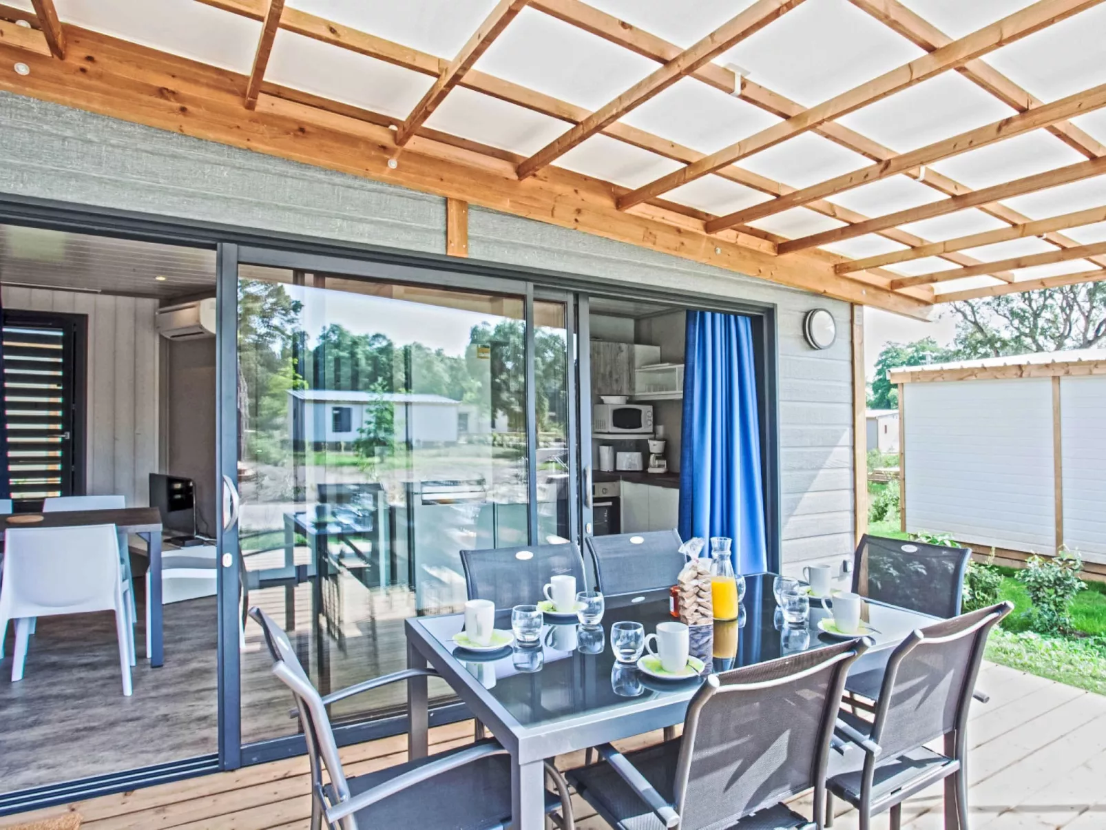 Lodge Natura 6p - Buiten