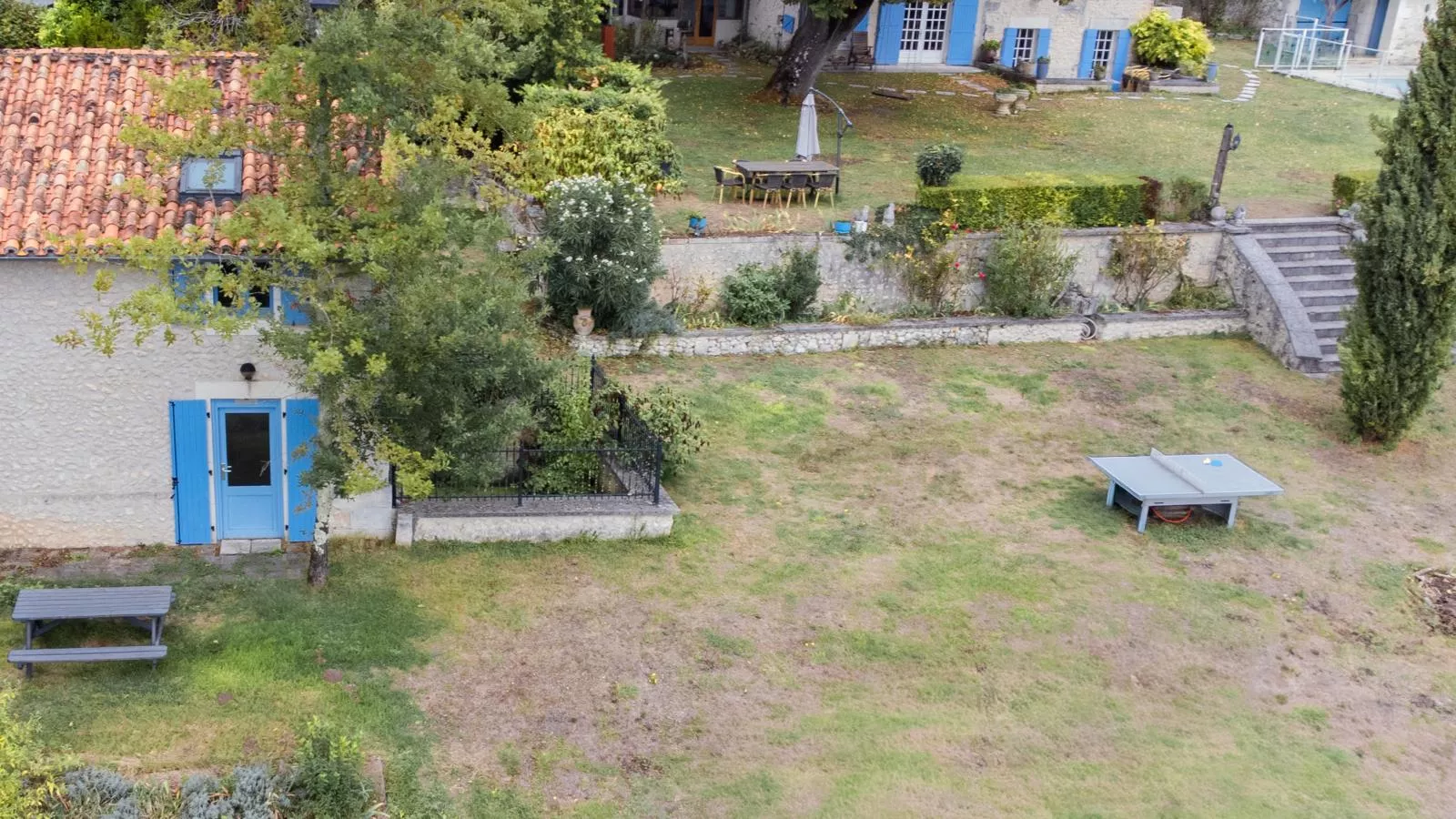 Lusignac Maswari - Tuinen zomer