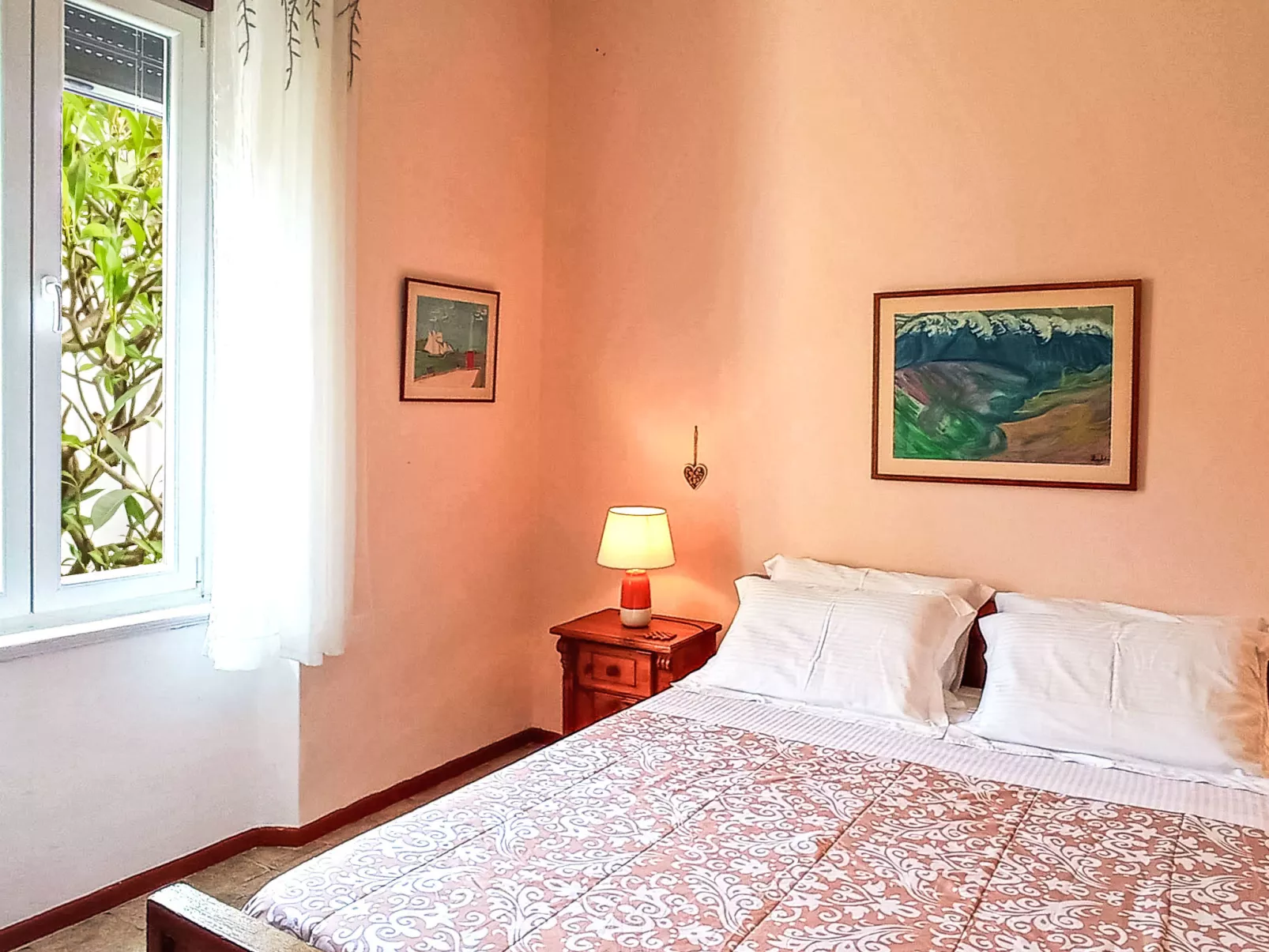 Wohnung mit Meerblick und großer Terrasse - Binnen