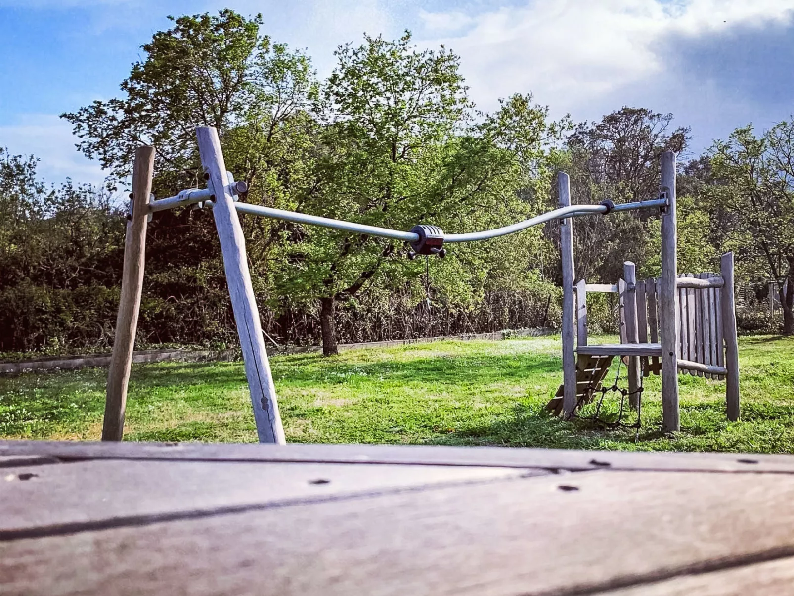 Lodge Natura 4p - Buiten