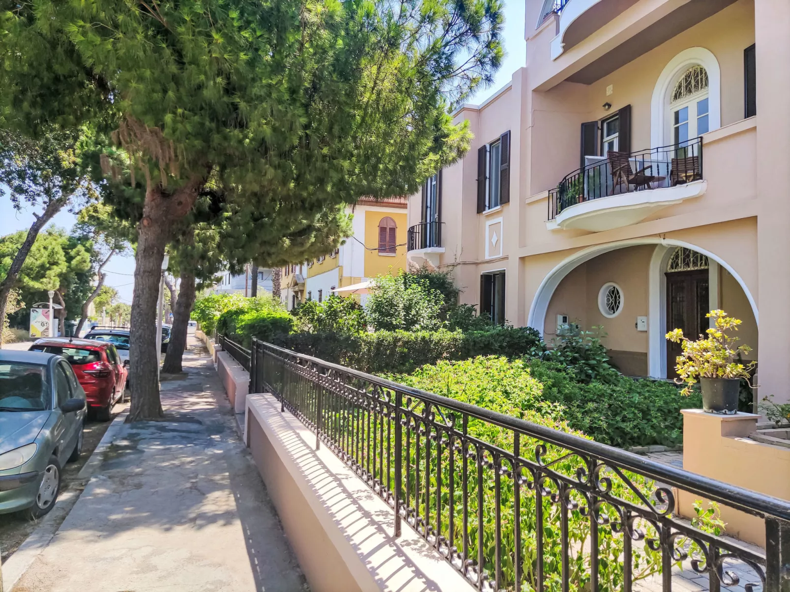 Wohnung mit Meerblick und großer Terrasse - Buiten