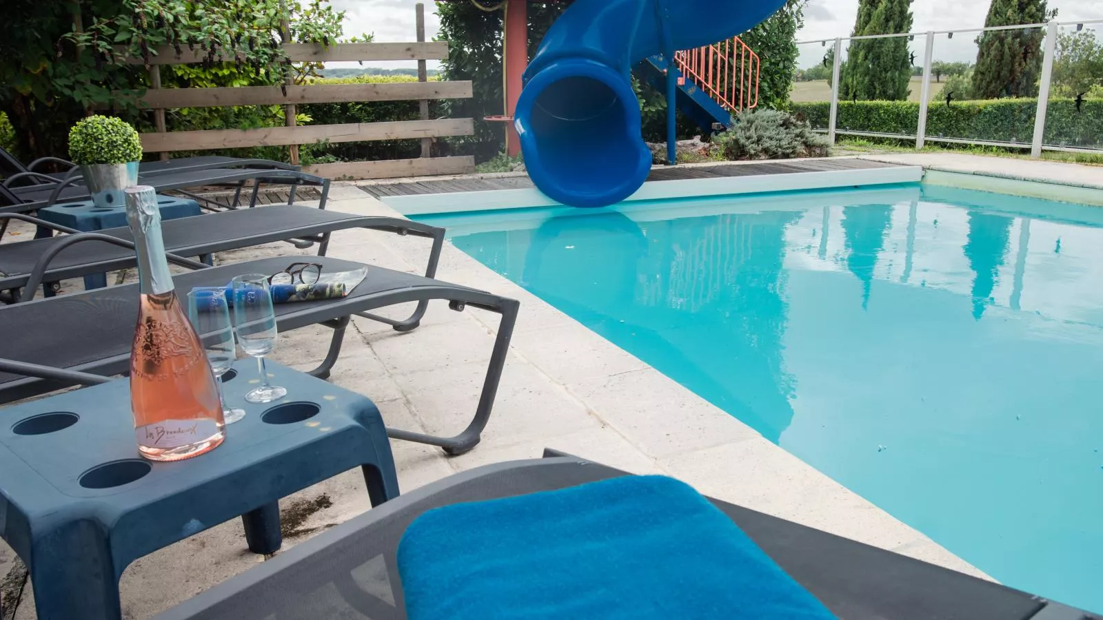 Lusignac Maswari - Zwembad