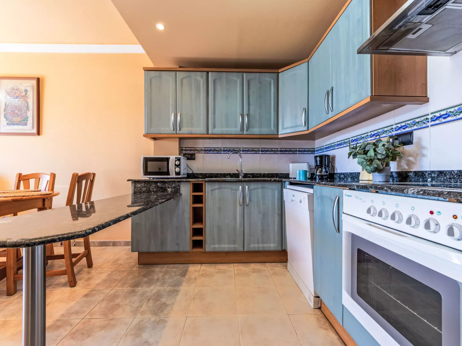 Playa Delicias - Binnen