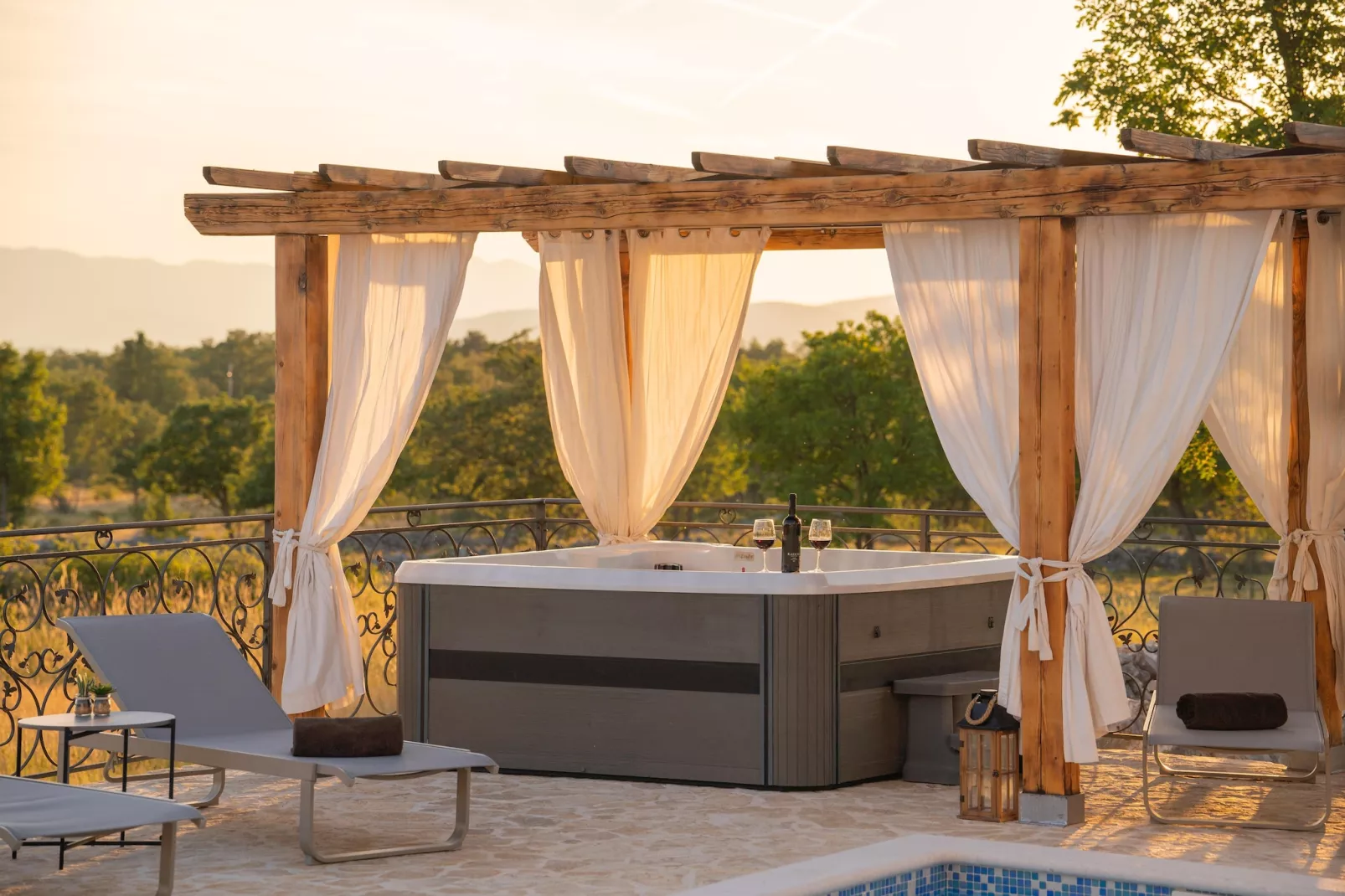 Villa Unika - Terrasbalkon