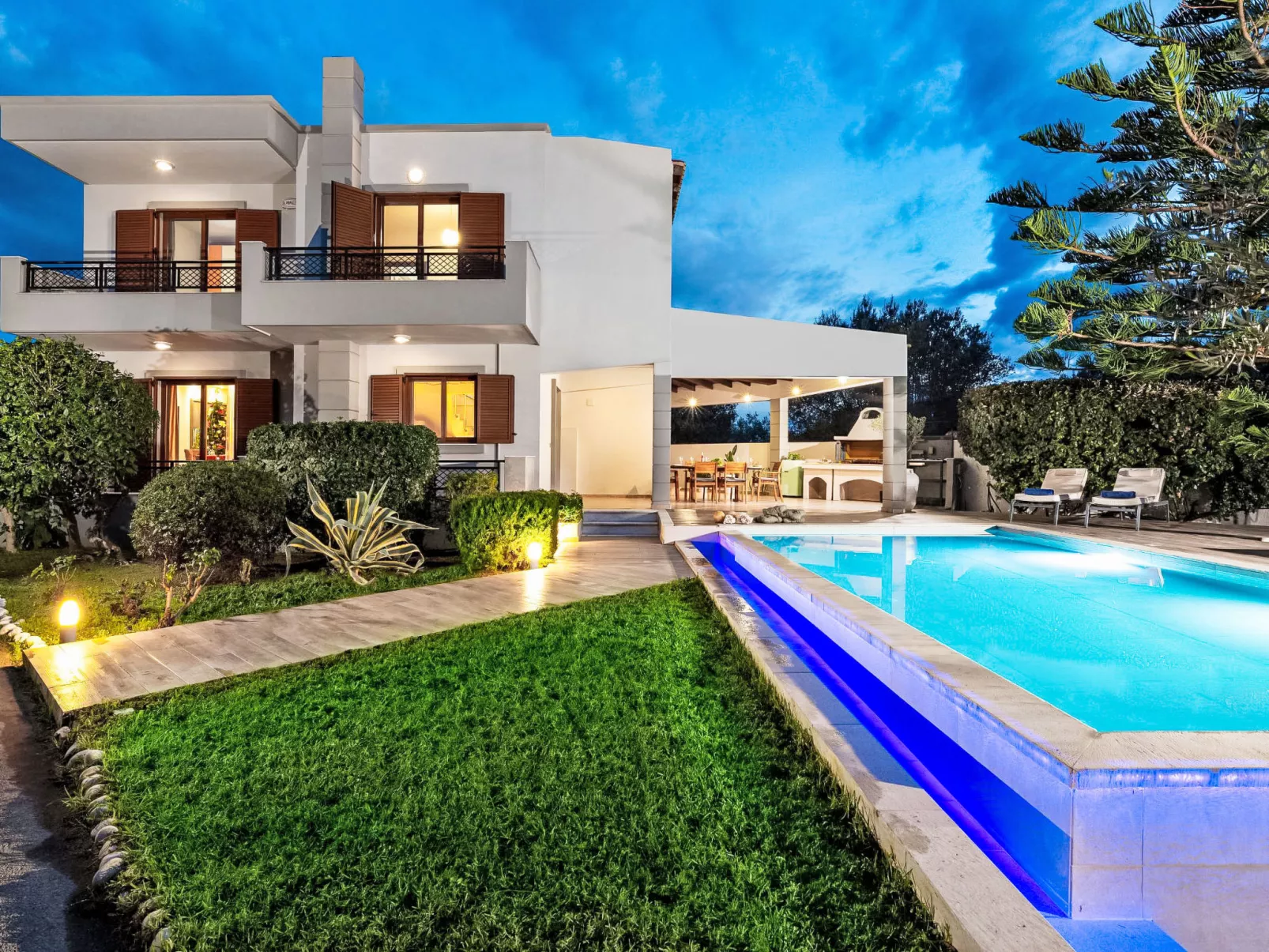 Villa Vergio in der Nähe des Strandes