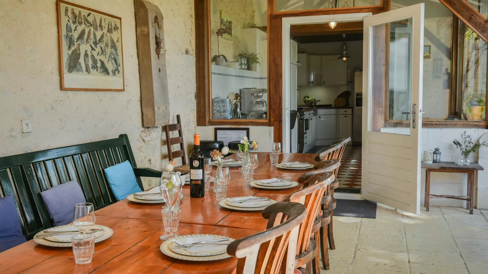 Lusignac Maswari - Eetkamer