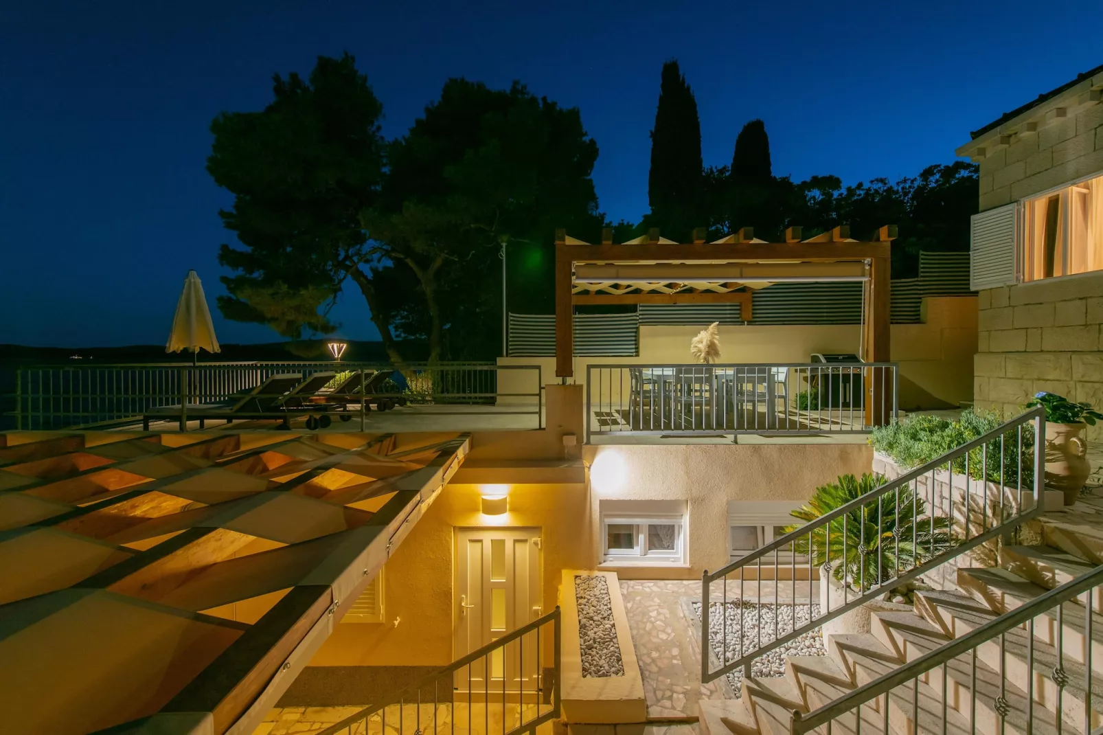 Villa AdriaStone - Uitzicht zomer