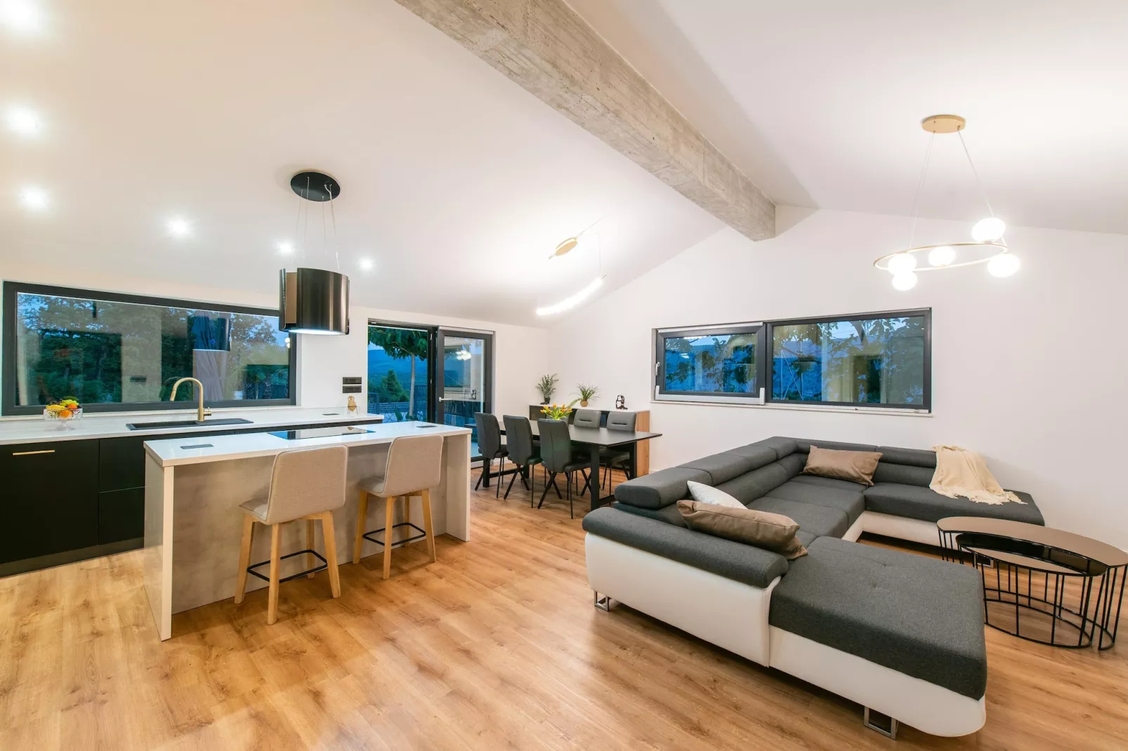 Villa Nacle - Woonkamer