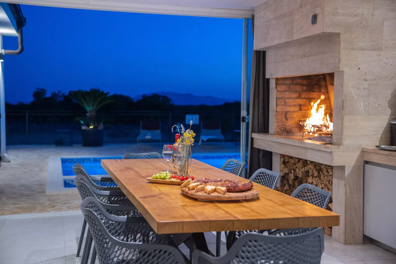 Villa Unika - Terrasbalkon