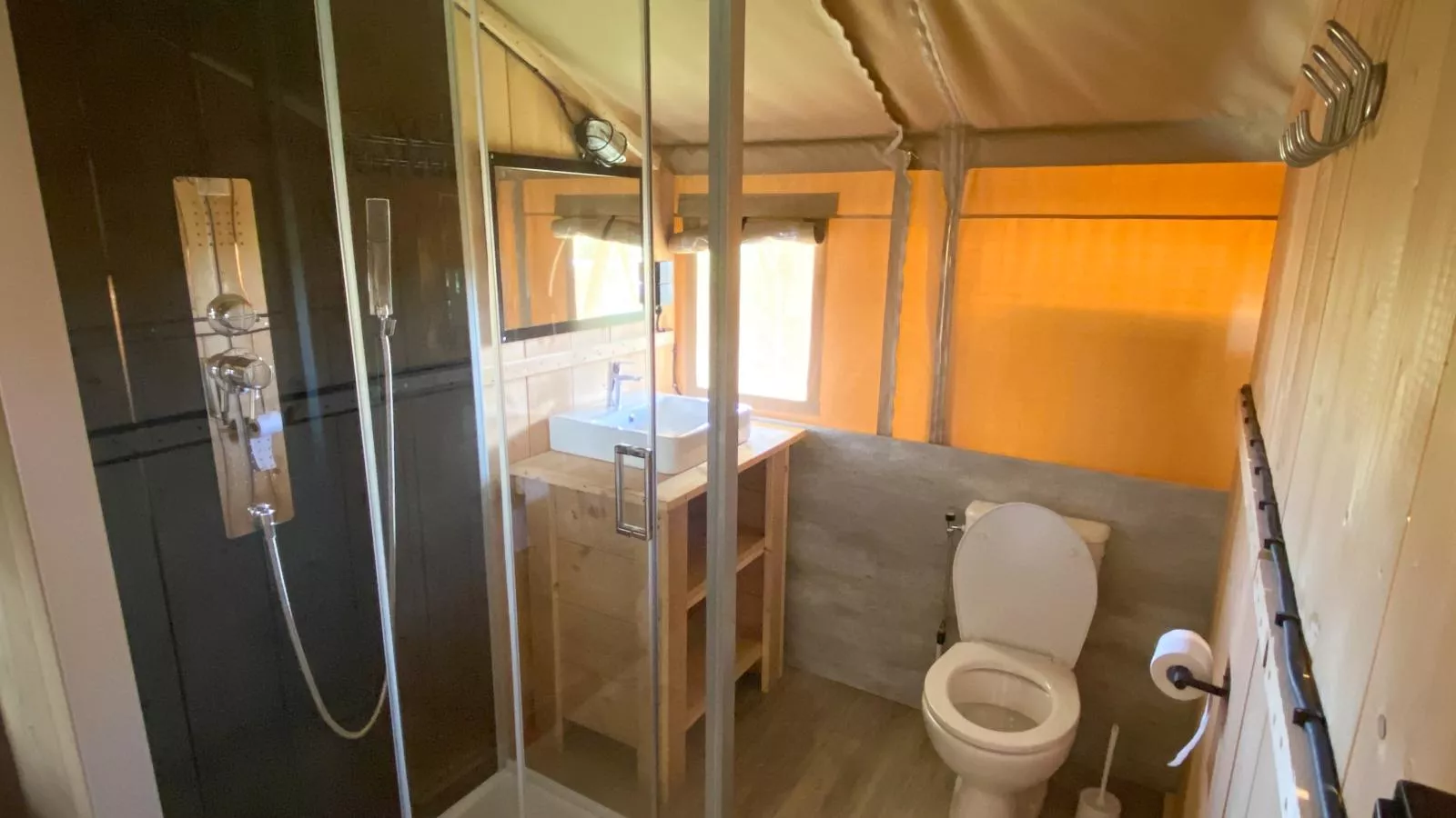 Safarilodge l 4 pers - Badkamer
