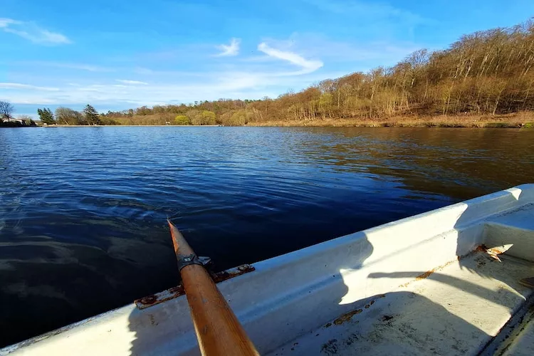 Altes Bootshaus alle Wohnungen - Uitzicht zomer