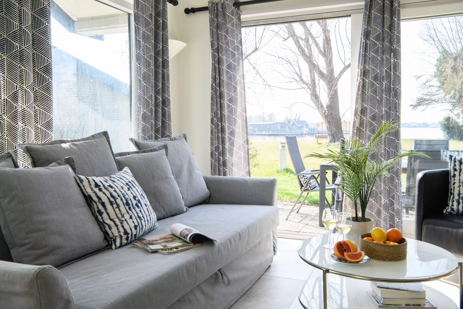 Eiland Bungalow - Woonkamer