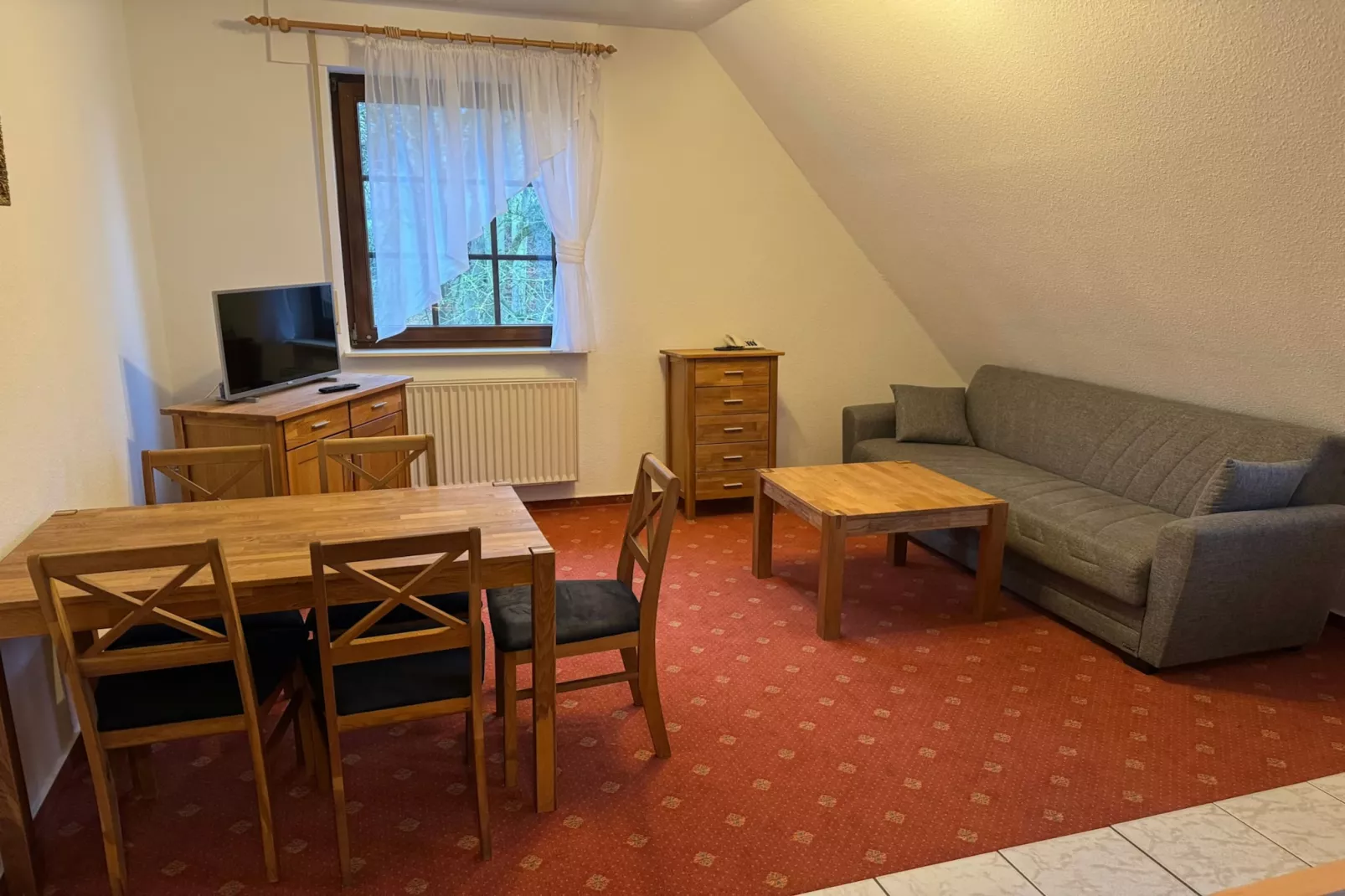 Feriendorf an der Ostsee - Fewo Typ 5 60 qm - Woonkamer