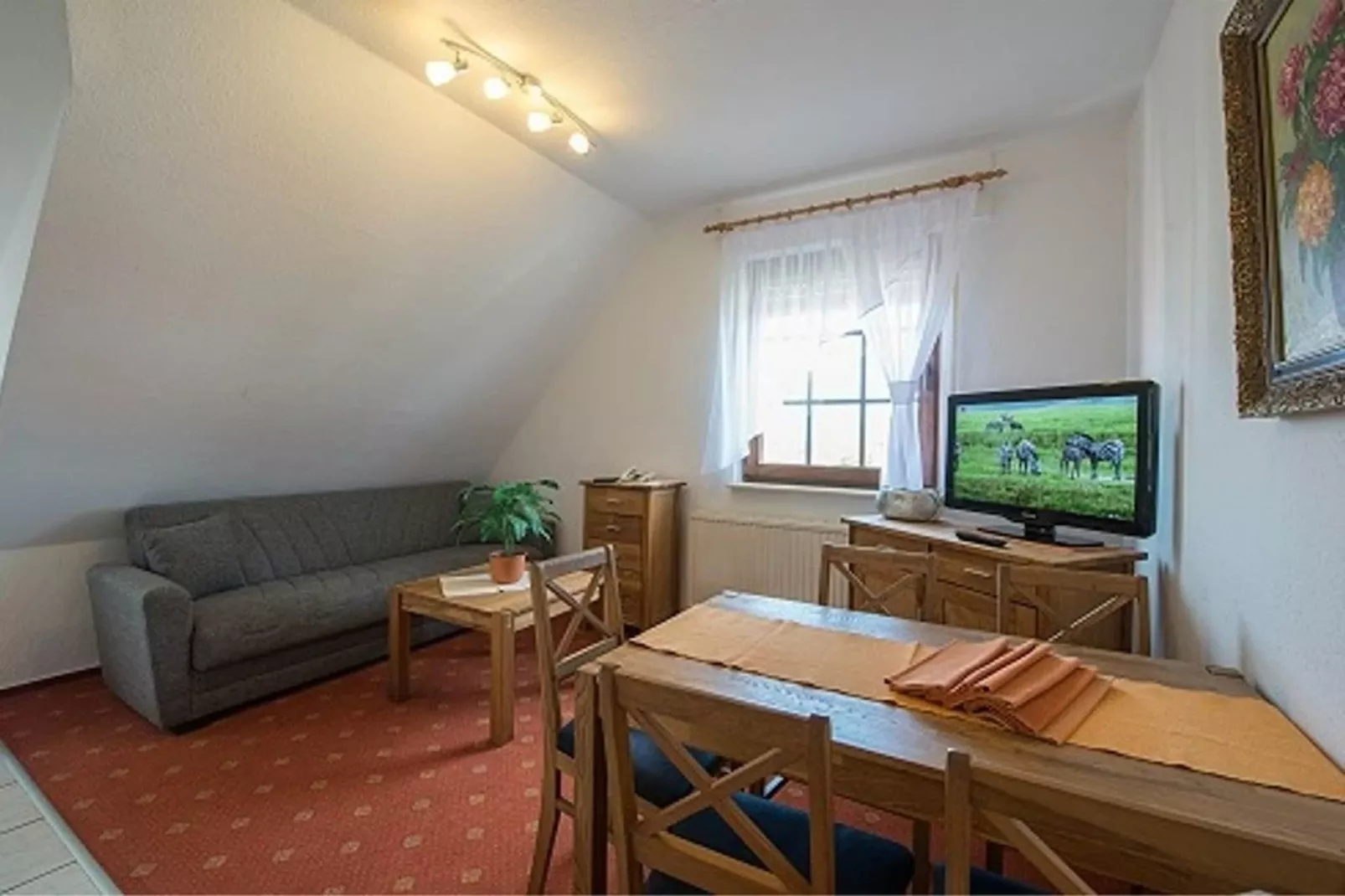 Feriendorf an der Ostsee - Fewo Typ 5 60 qm - Woonkamer