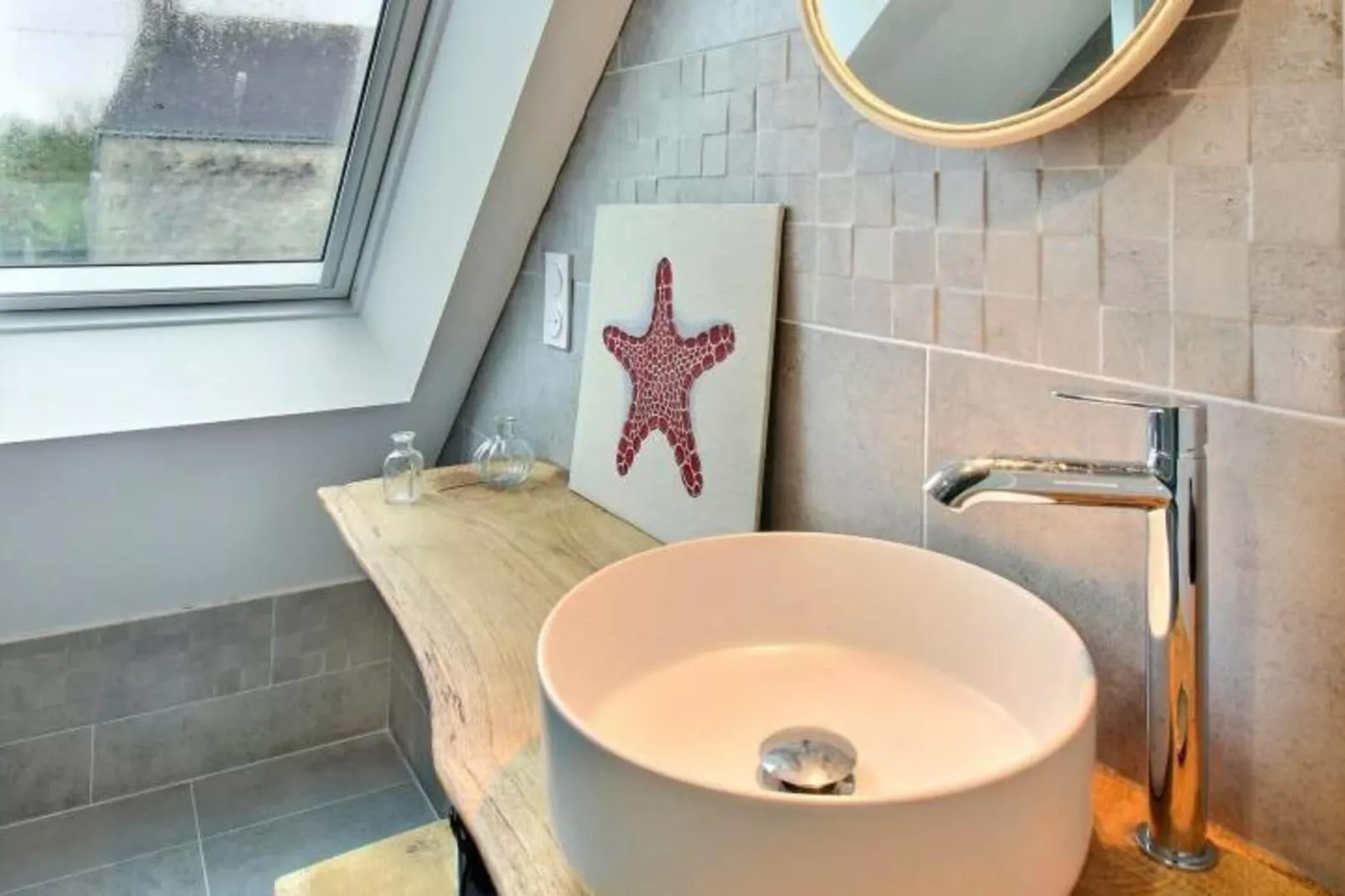 Joli Gite de vacances à Neulliac - Badkamer