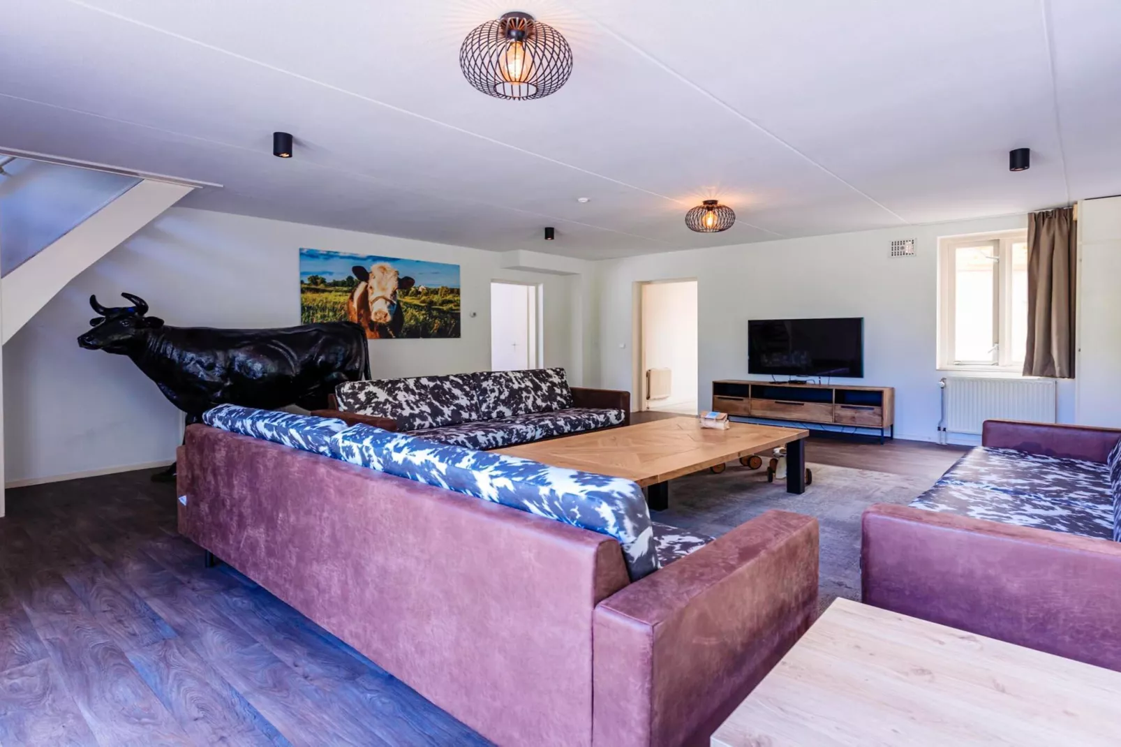 16 - Persons Family bungalow - Woonkamer