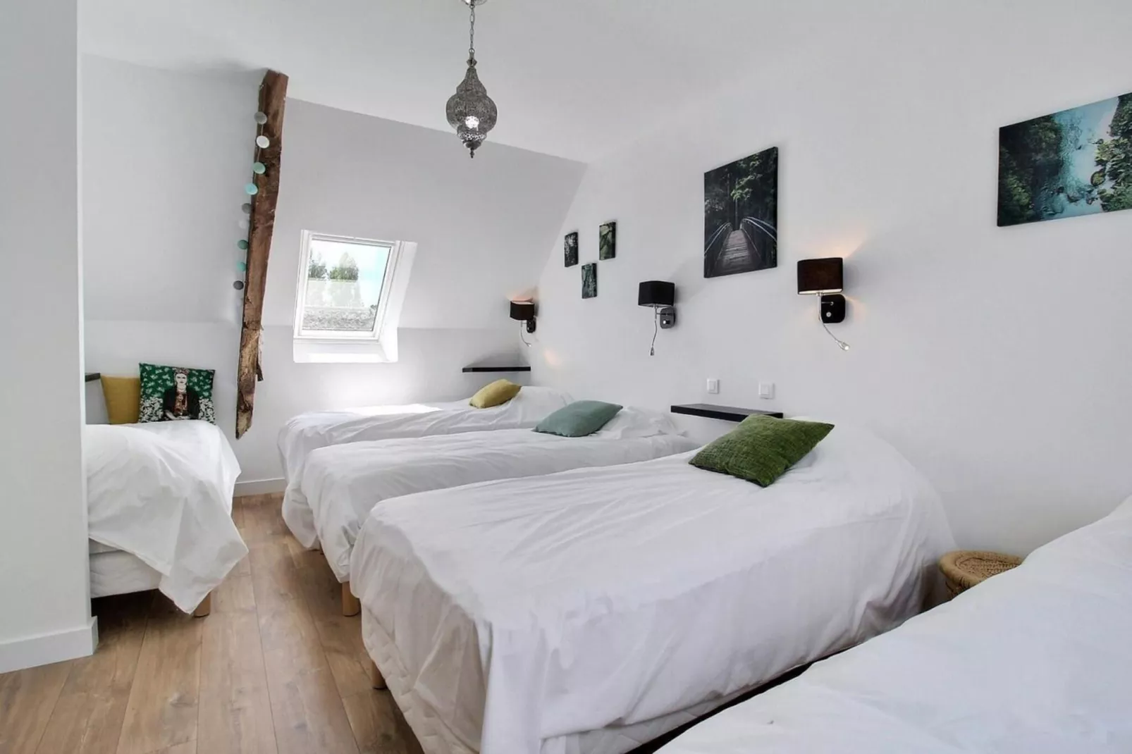 Joli Gite de vacances à Neulliac - Slaapkamer