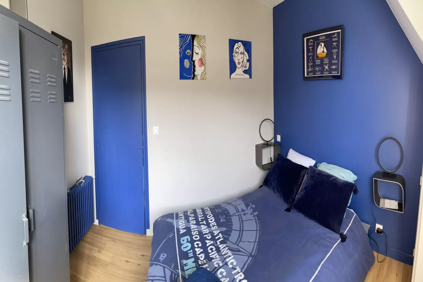 Joli Gite de vacances à Neulliac - Slaapkamer