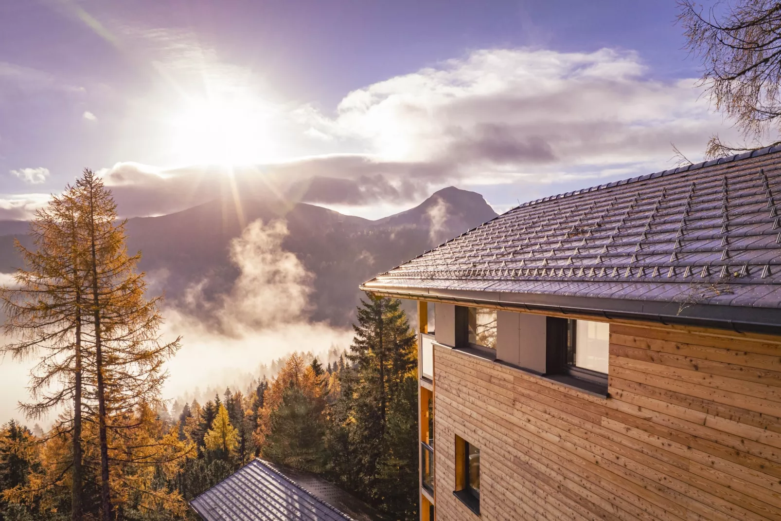 Naturchalets Turracher Höhe 31 - Buitenlucht