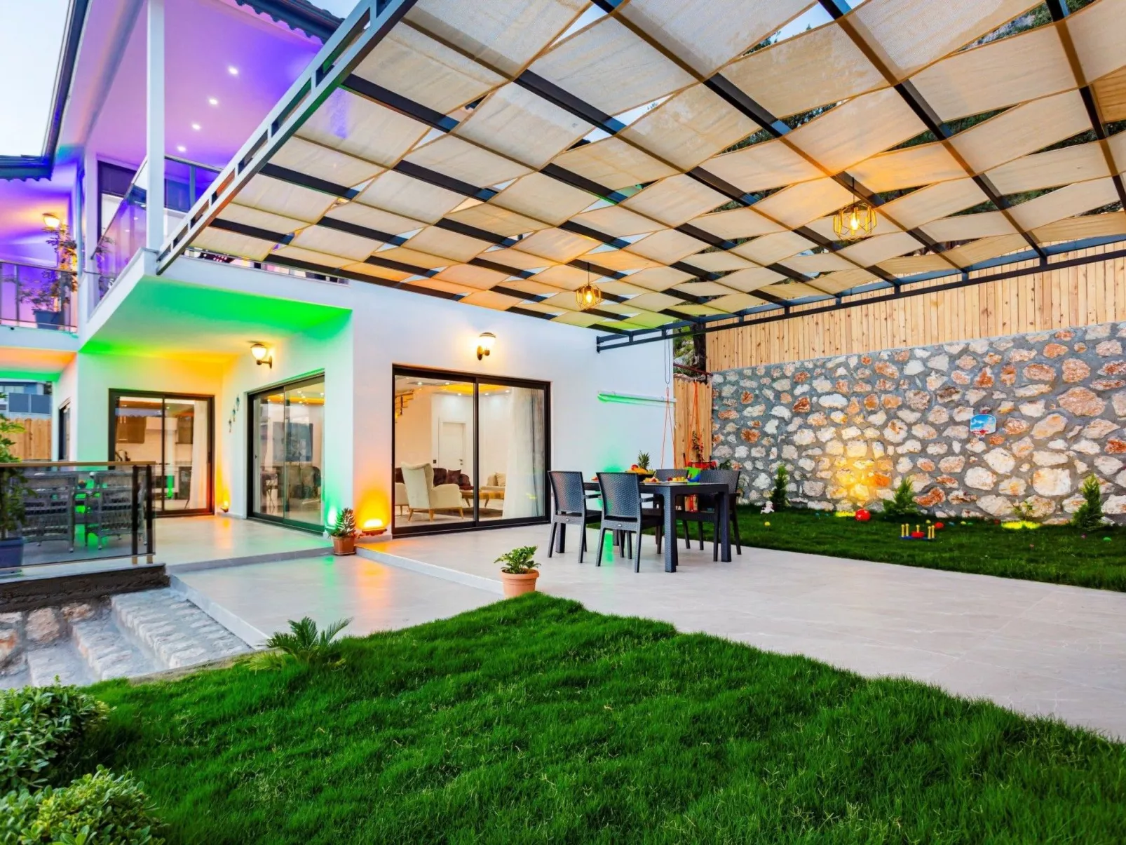 Villa Bajon mit Infinitypool und Meerblick - Buiten