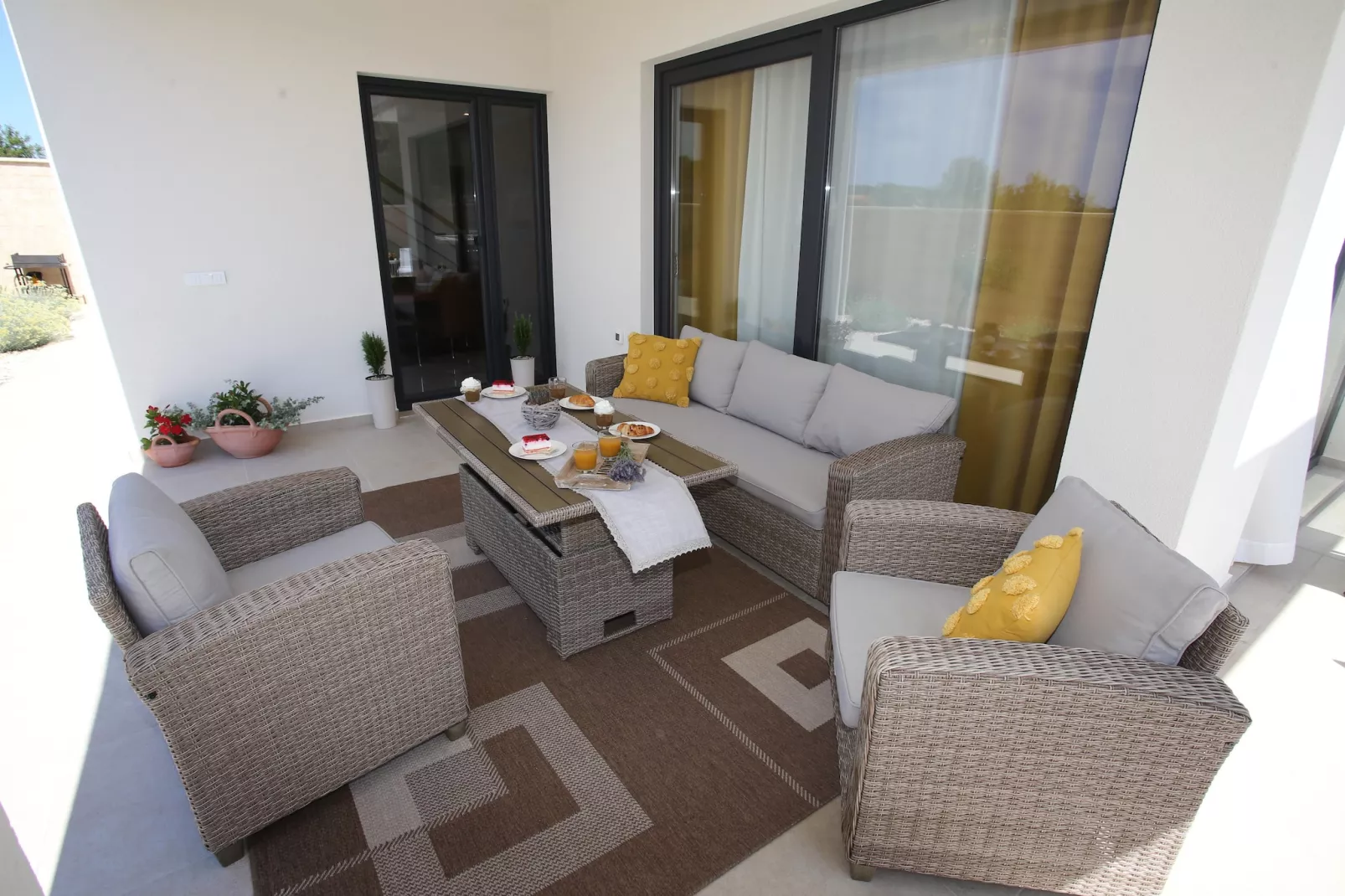 VILLA PUNTA SOL - Terrasbalkon