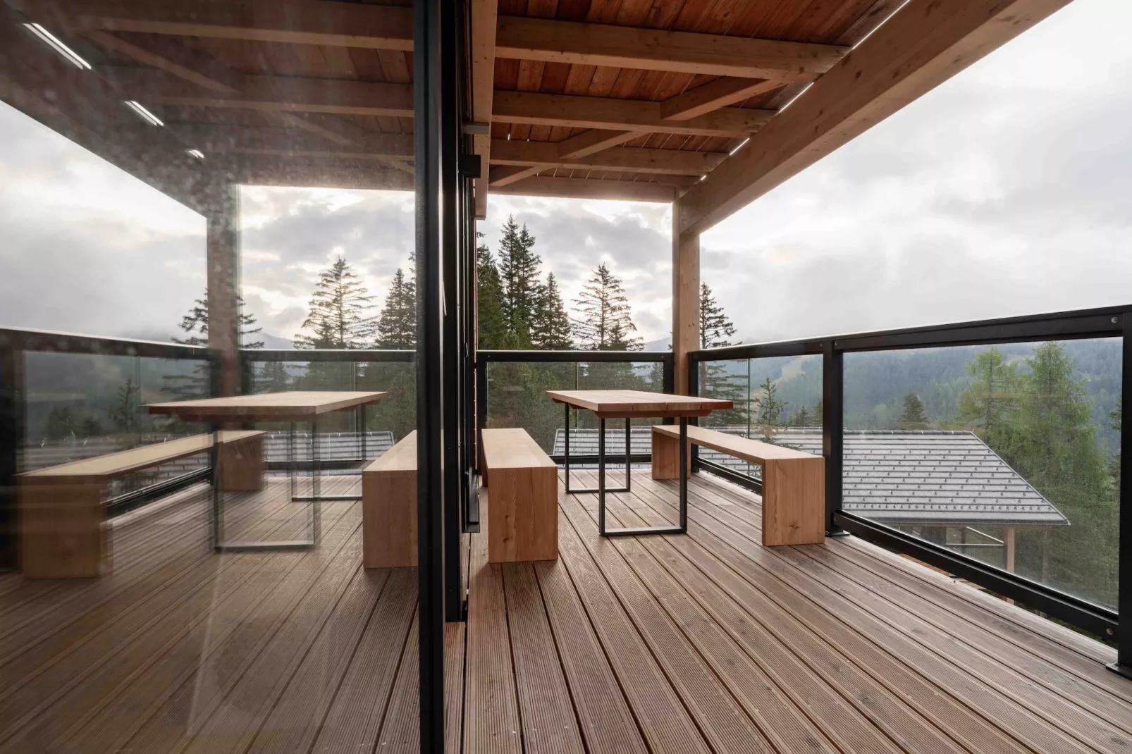 Naturchalets Turracher Höhe 32 - Terrasbalkon