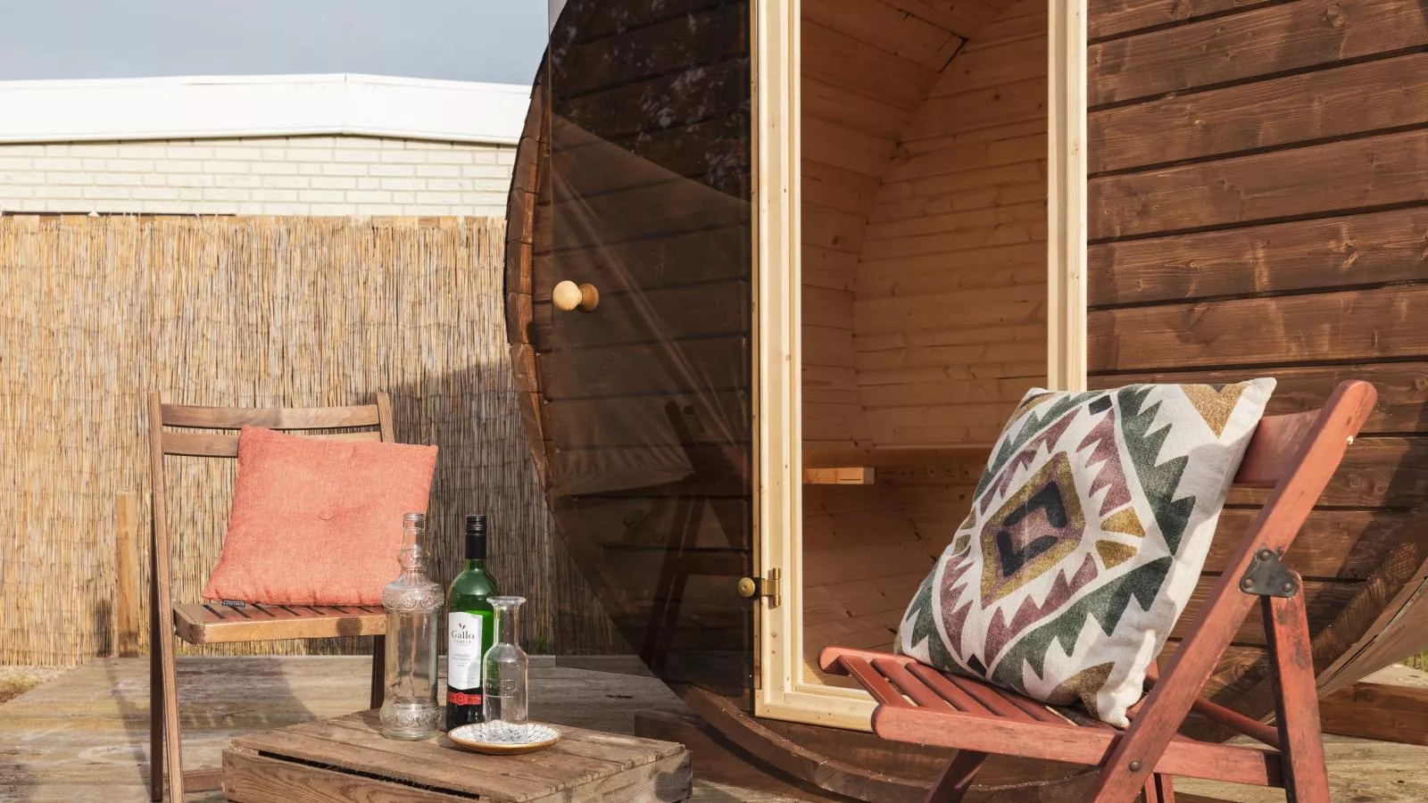 Glamping Kniphorst-Sauna