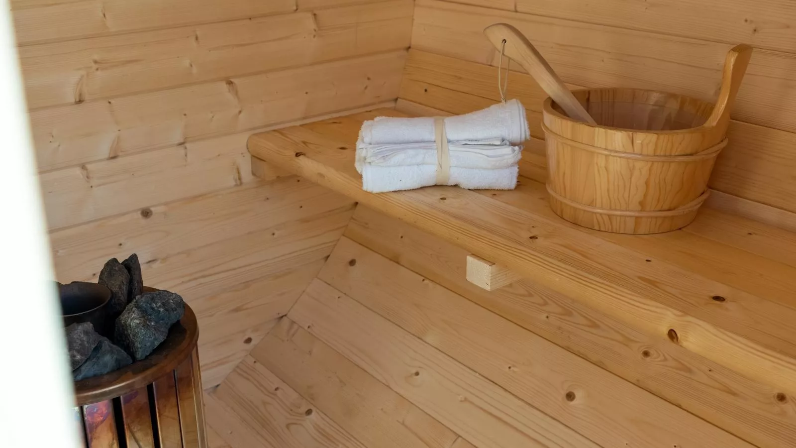 Glamping Kniphorst-Sauna