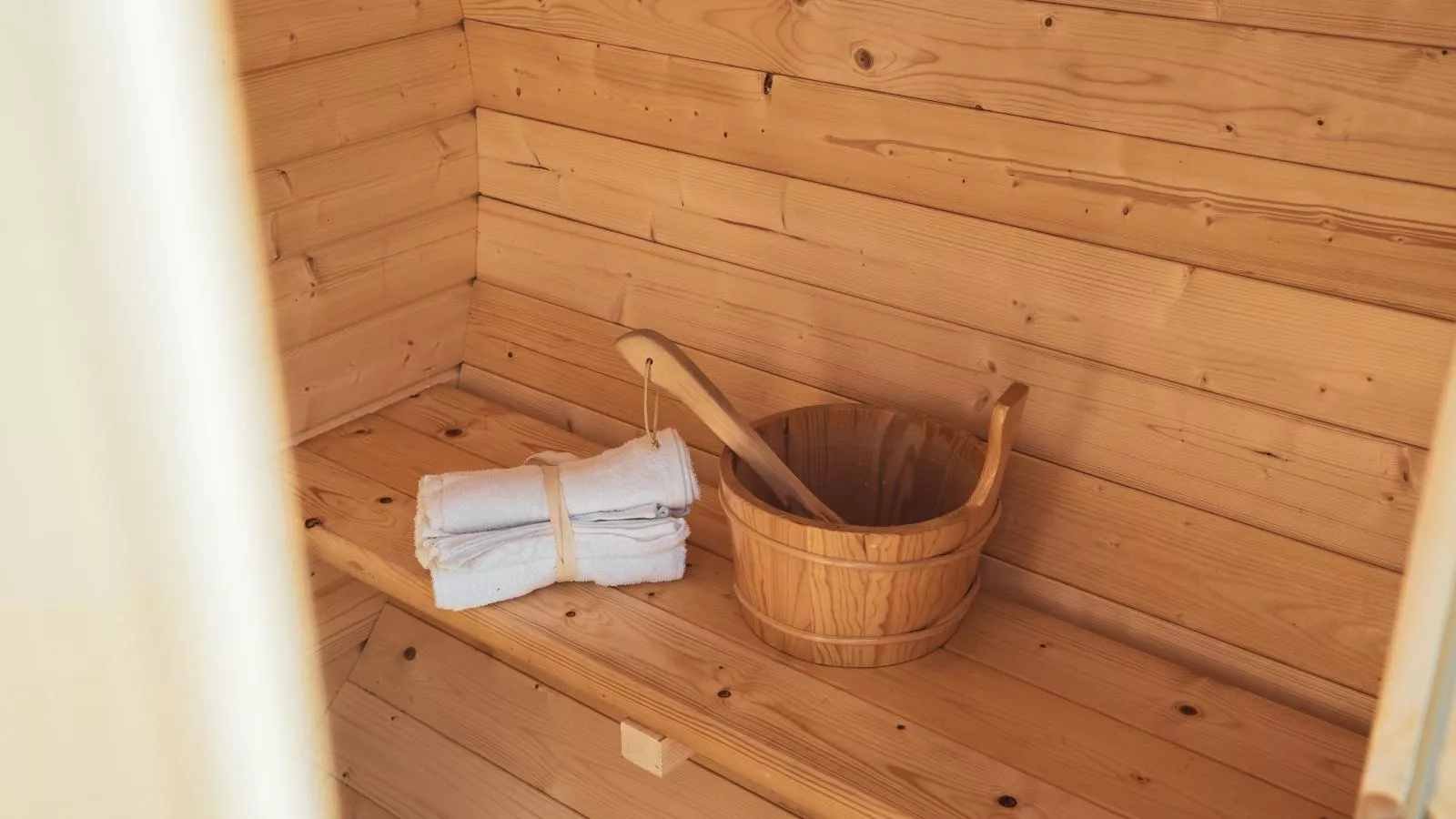 Glamping Kniphorst-Sauna