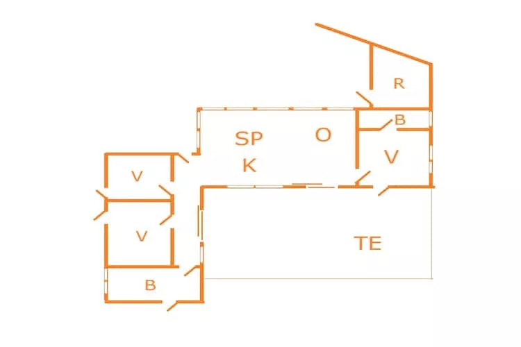 5 sterren vakantie huis in Vestervig - Plattegrond