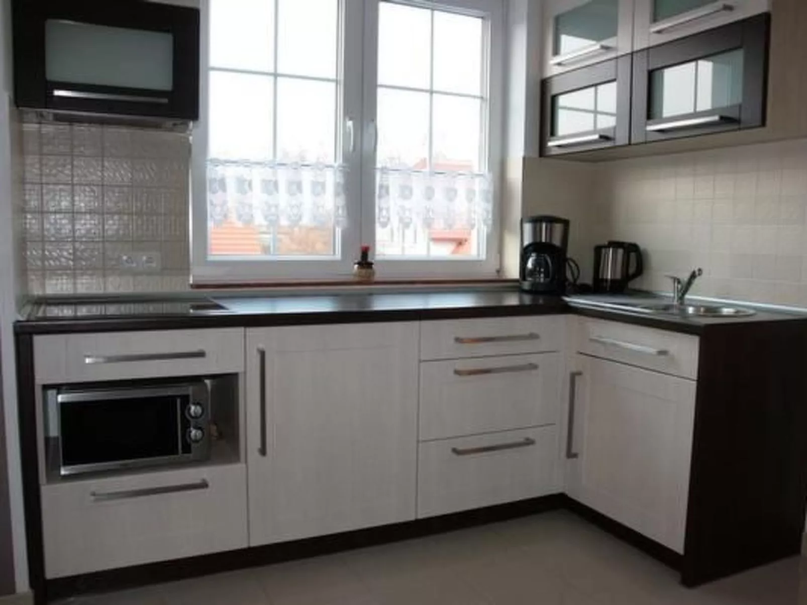 Gemütliche Wohnung in Rowy mit Terrasse, Grill,