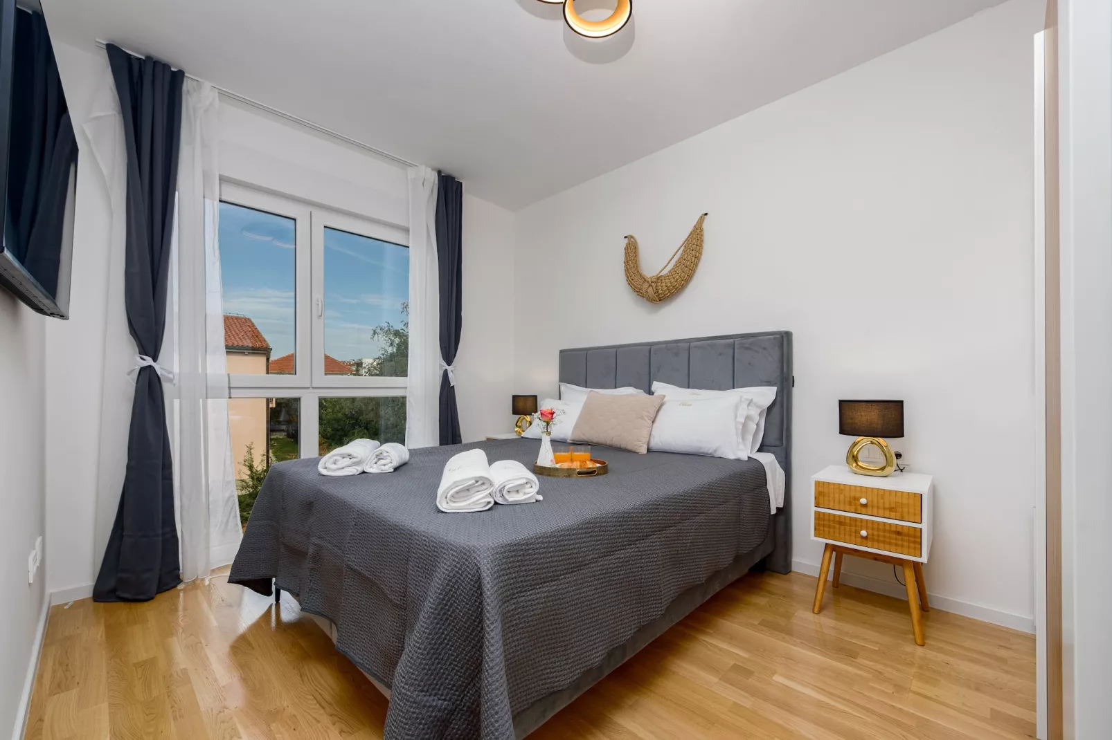 Deluxe apartment Anelle with jacuzzi - Slaapkamer