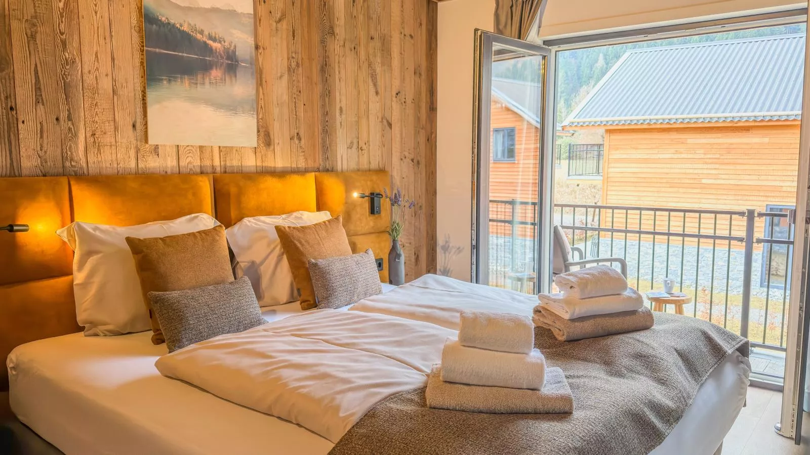 Naturchalet am Afritzer See - Slaapkamer