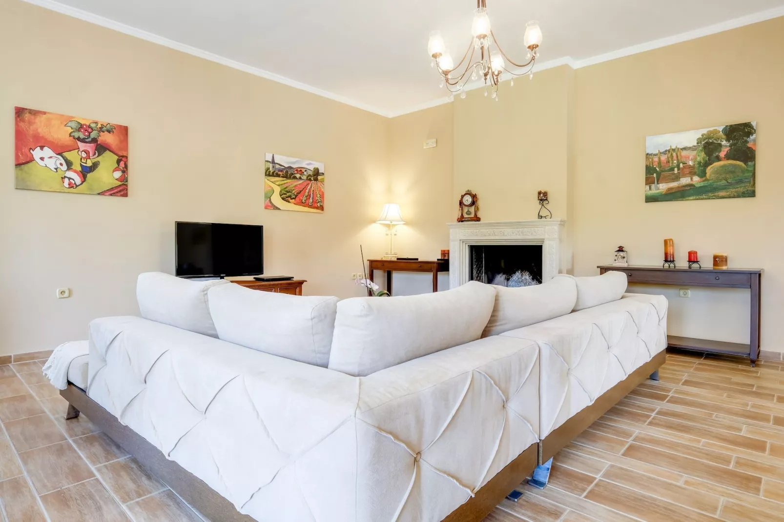 Casa Bianca - Woonkamer