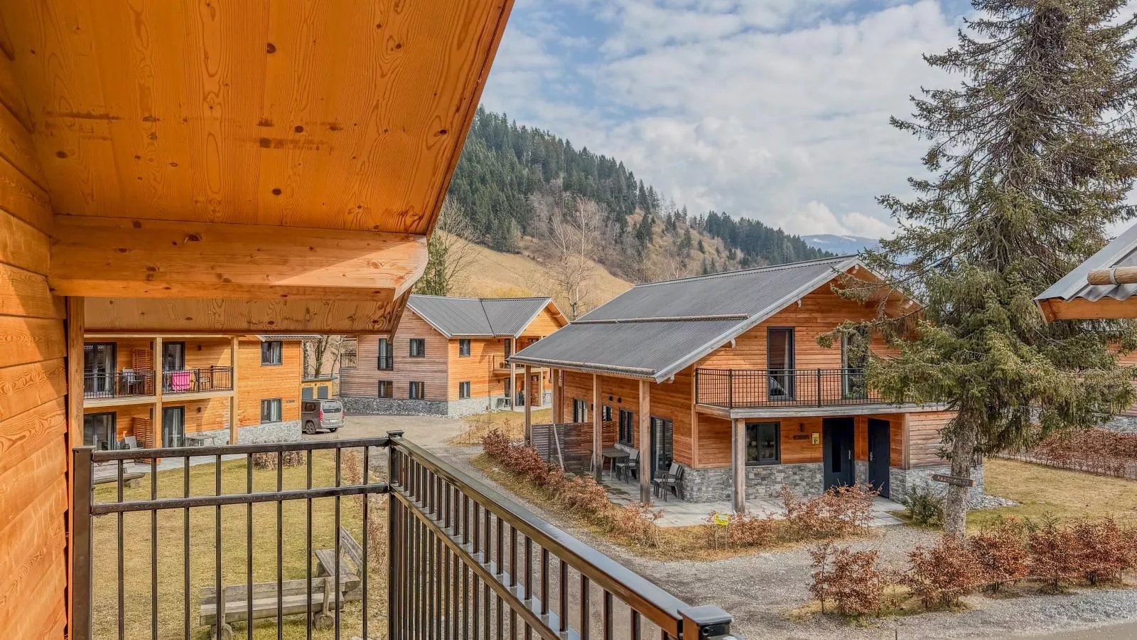 Nockberge - Terrasbalkon