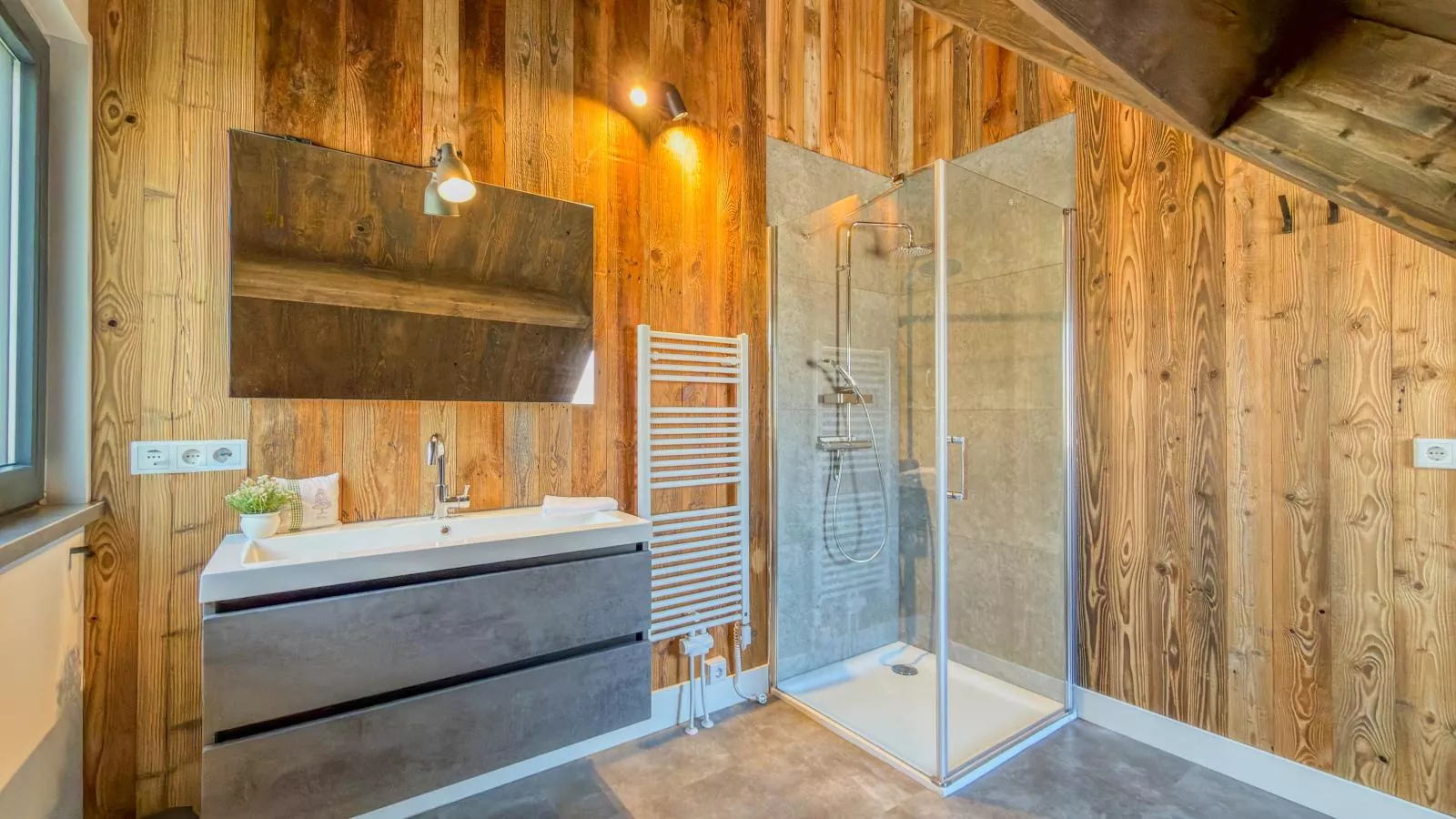 Alpenchalet am See - Badkamer