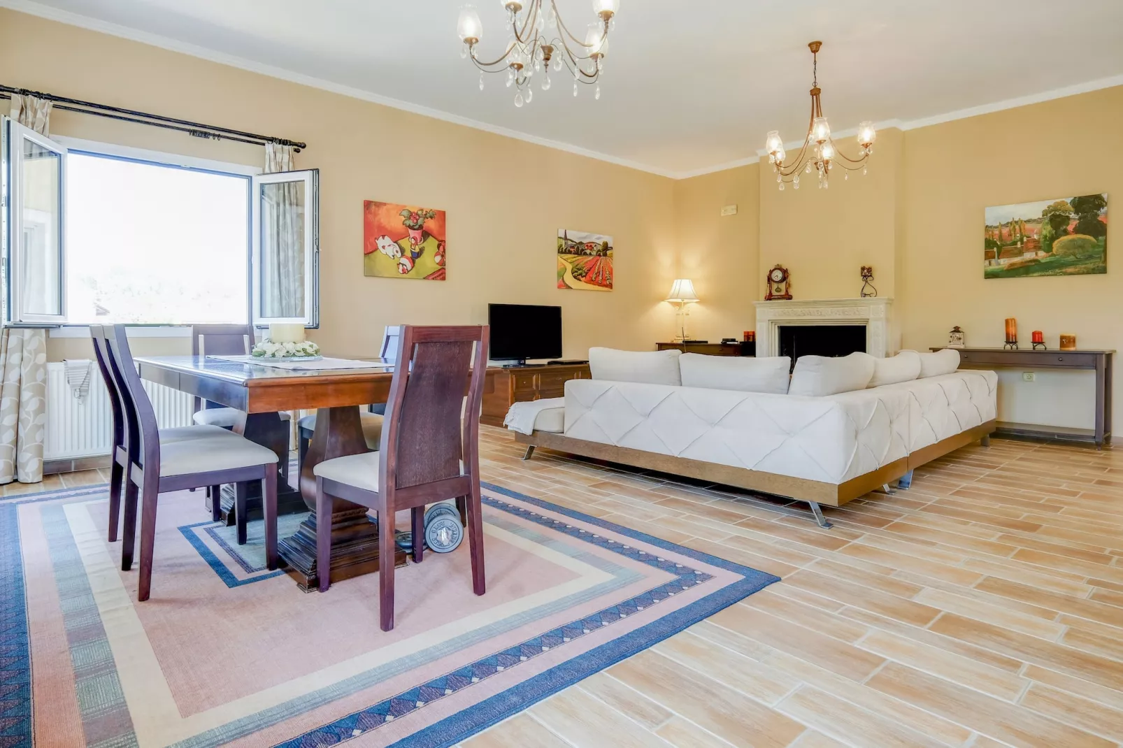 Casa Bianca - Woonkamer