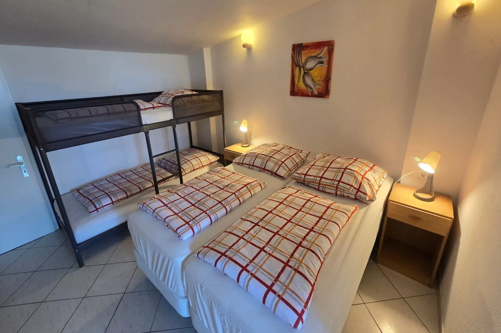 Fewo 03 6 P OG - Slaapkamer