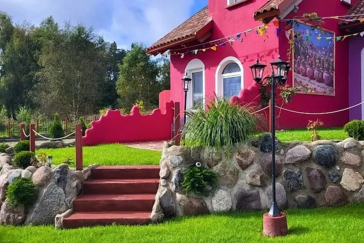 Domy wakacyjne dla max 6 osób w Dębinie - Tuinen zomer