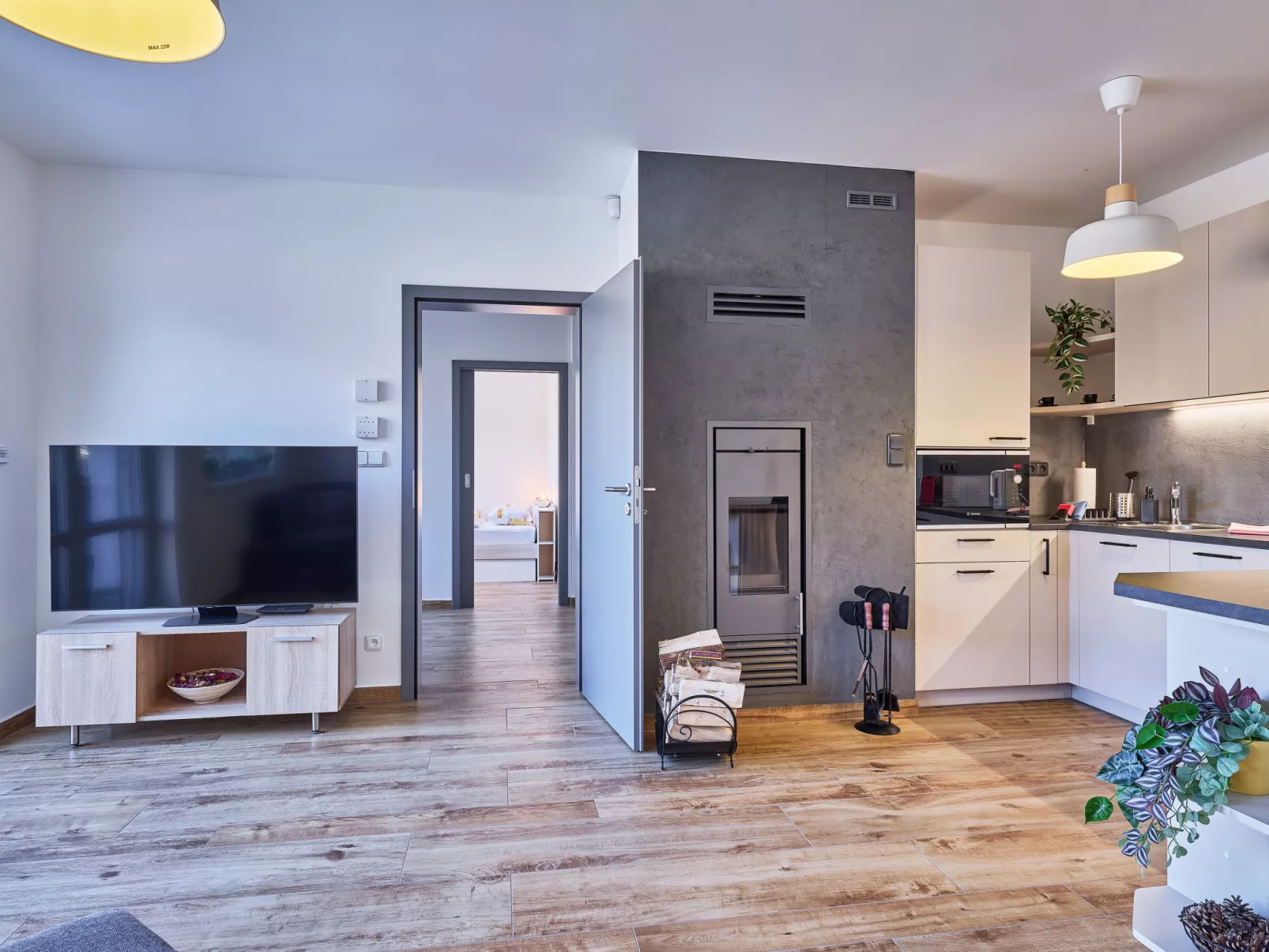 Sunny Terrace Oasis - Binnen